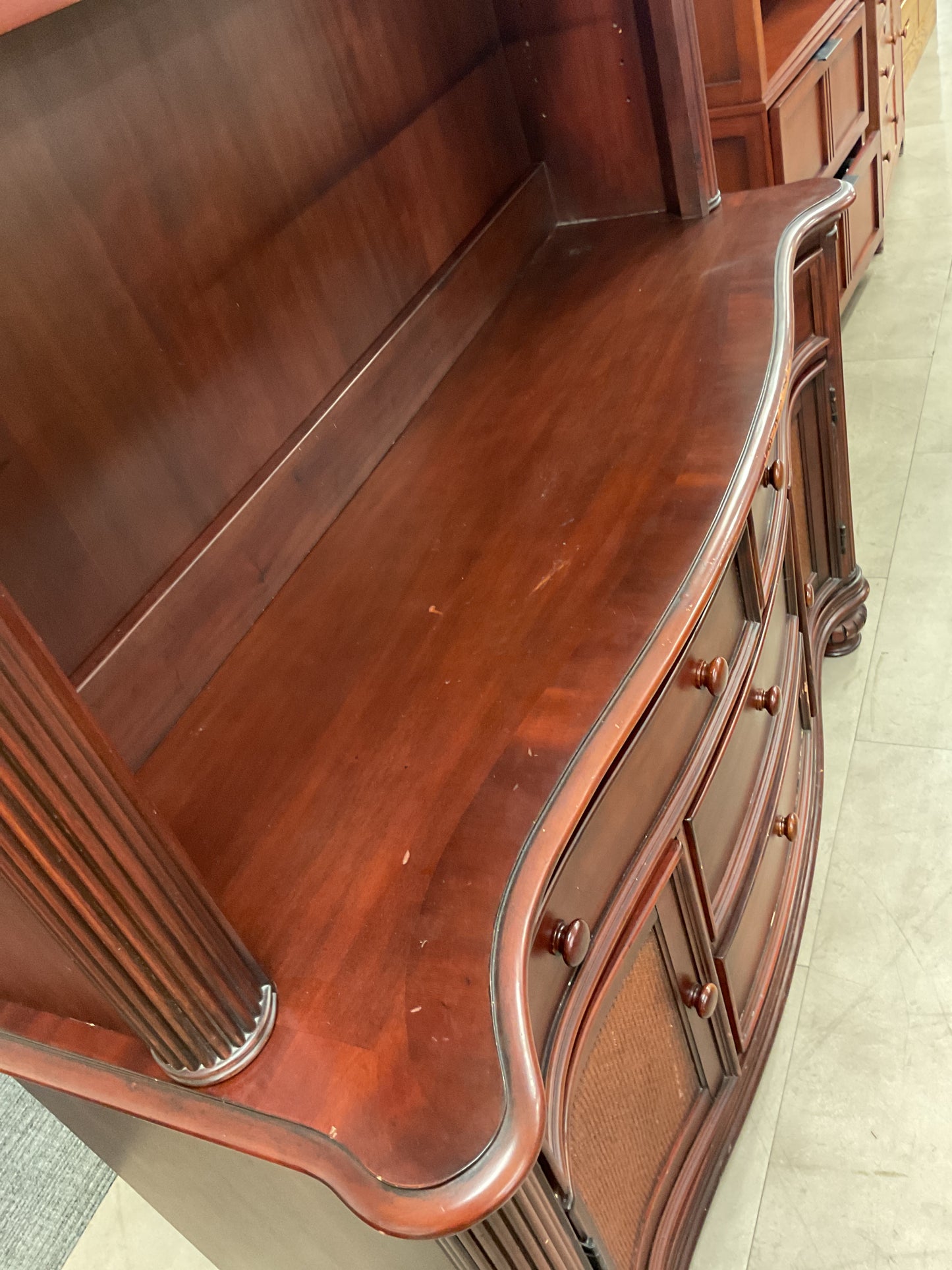 Mooney’s dresser with hutch top