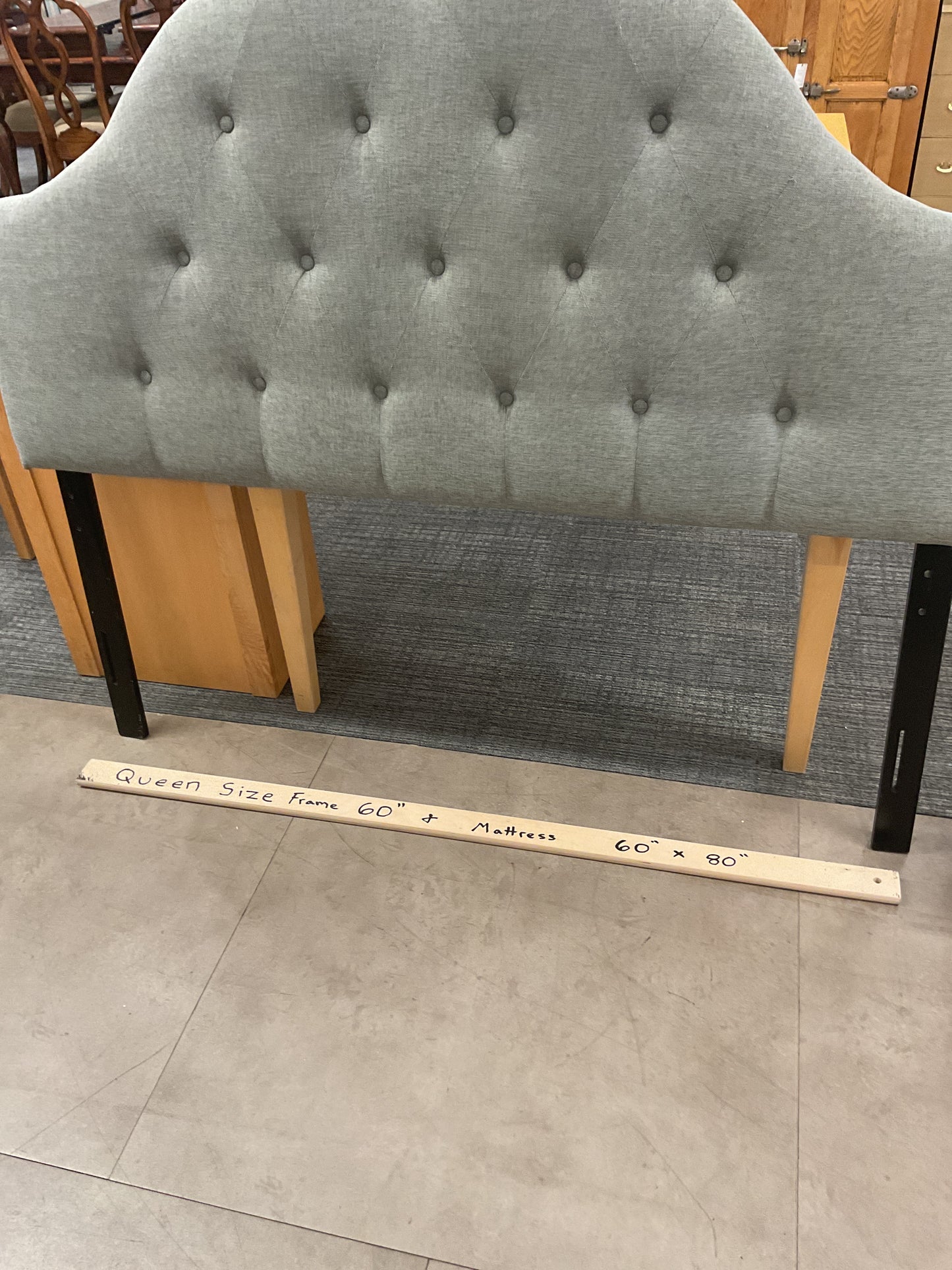 Gray Bae Queen Headboard