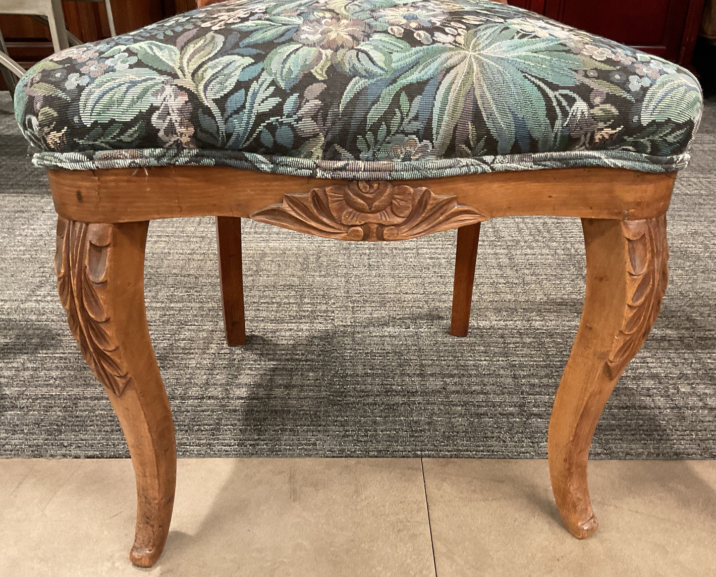Victorian Hand Carved Chair