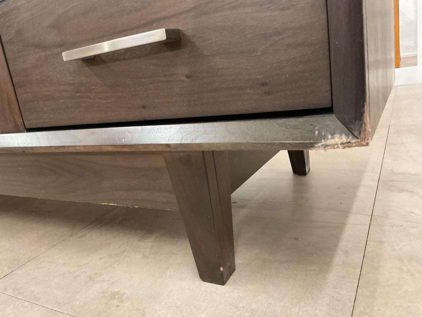 TV Console & Electric Fireplace