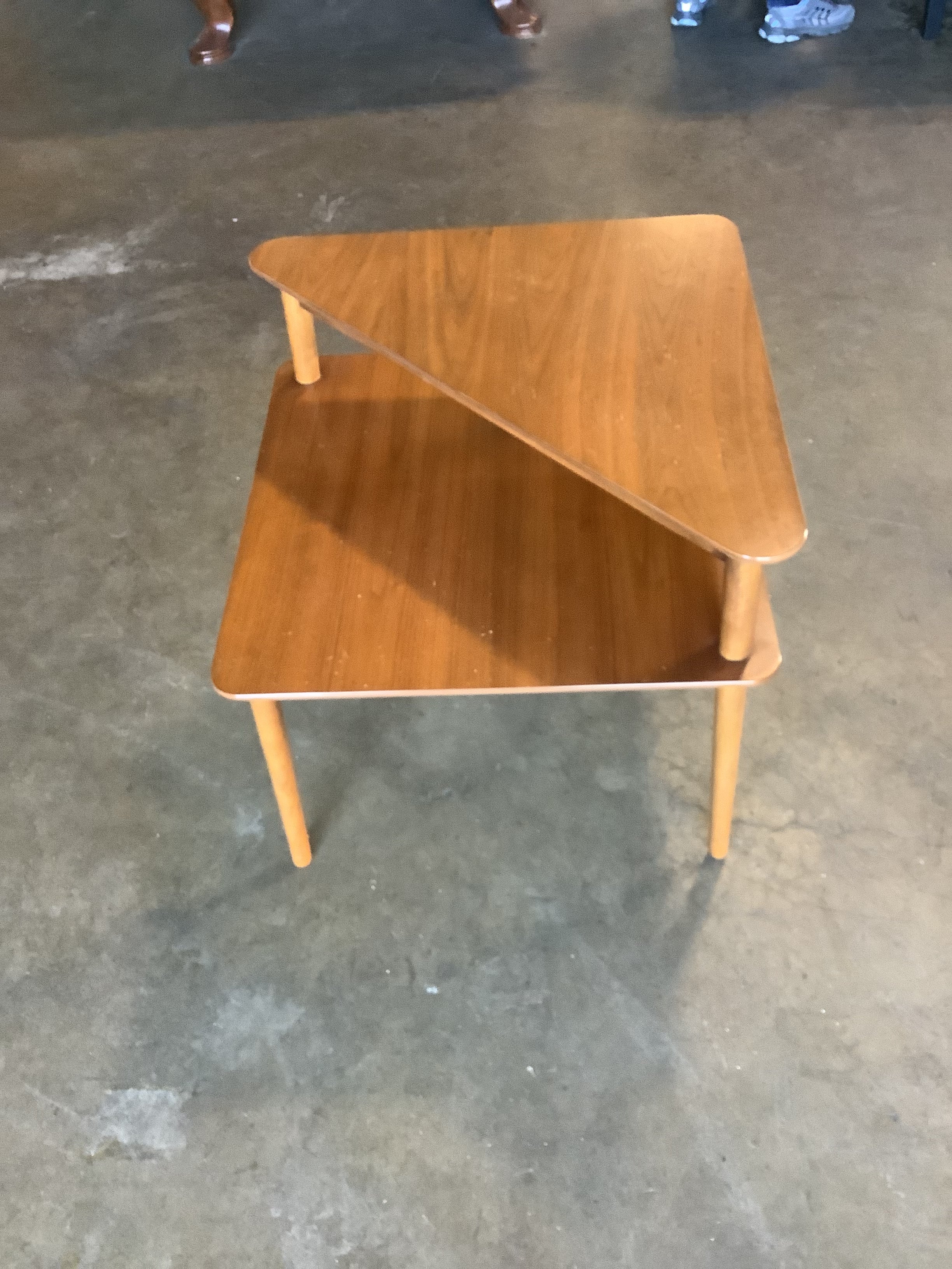 West Elm Two Tier End Table TOSA Furniture Boutique