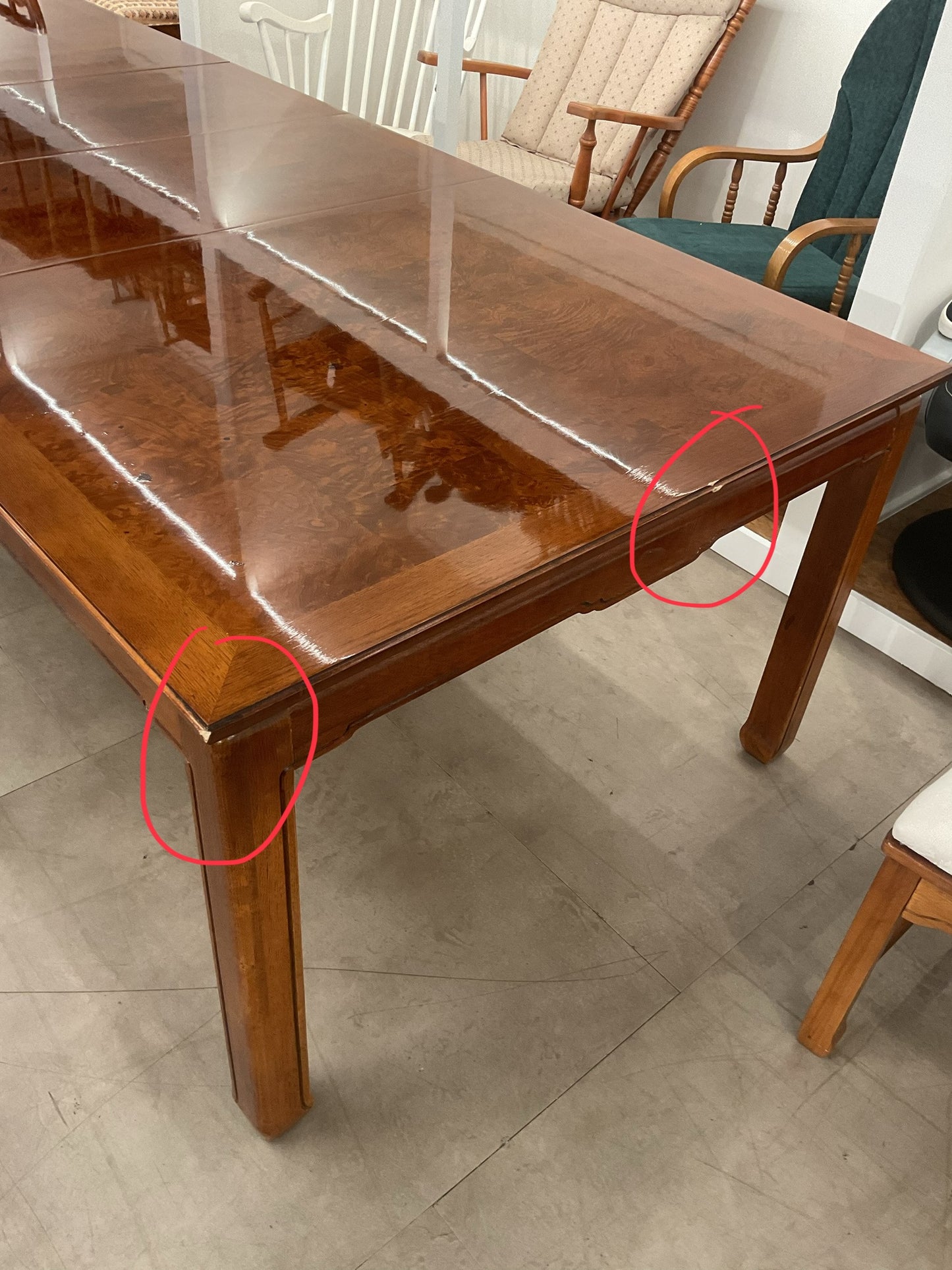 Behemoth Mystique Dining Set (8 chairs/2 leafs)