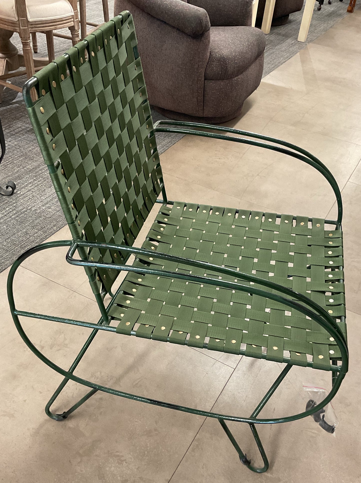 Army Green Outdoor Chair