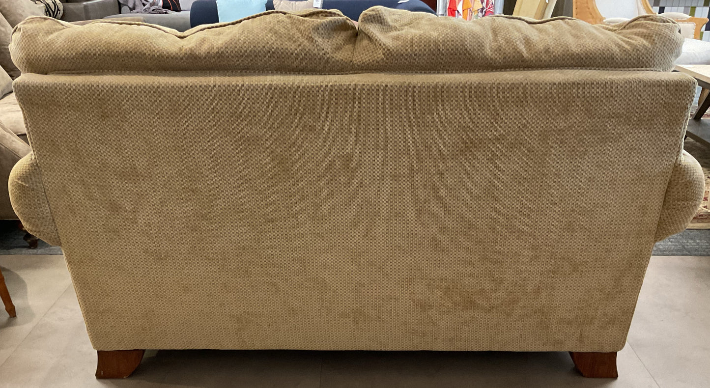 Ashley Gold Loveseat