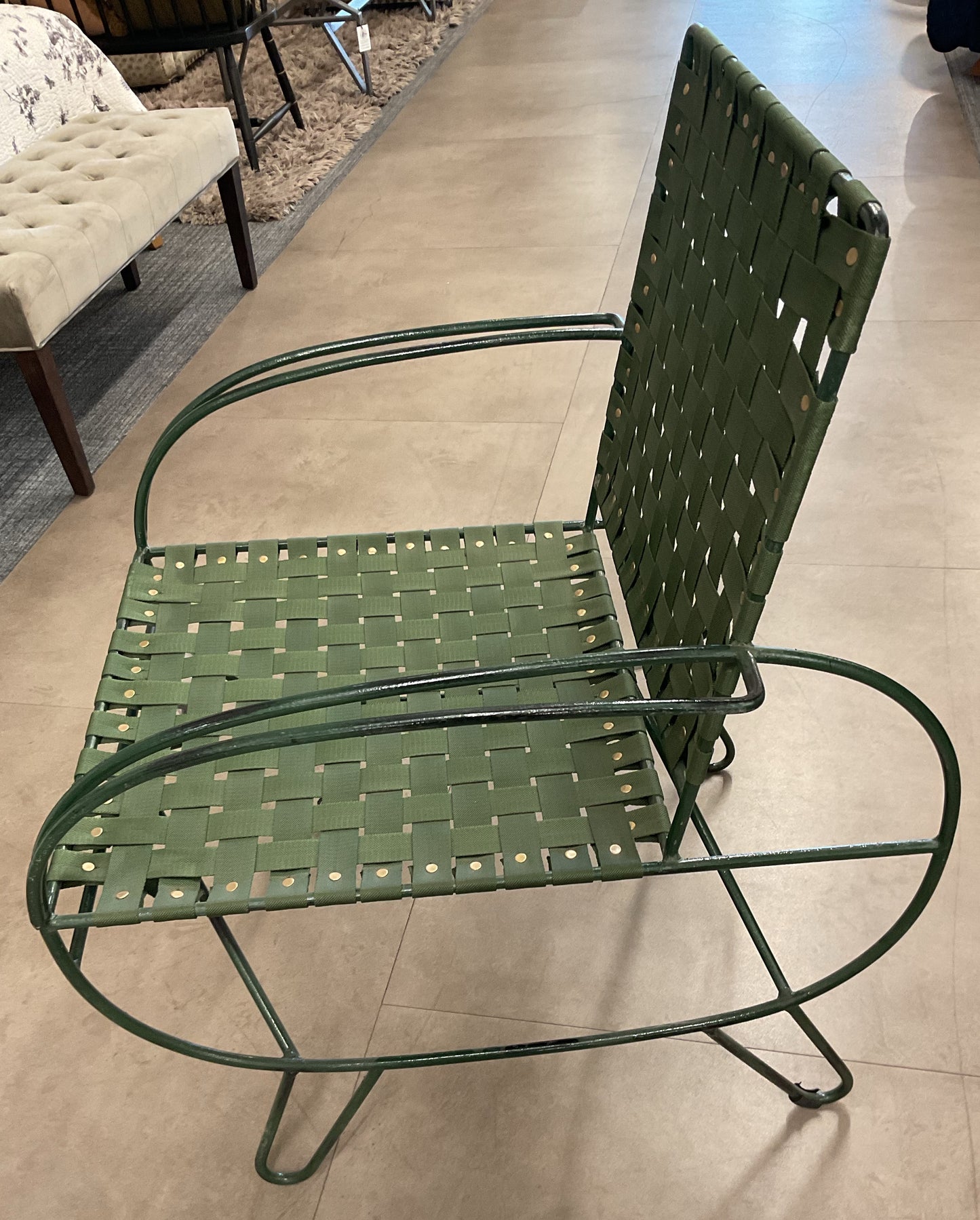 Army Green Outdoor Chair