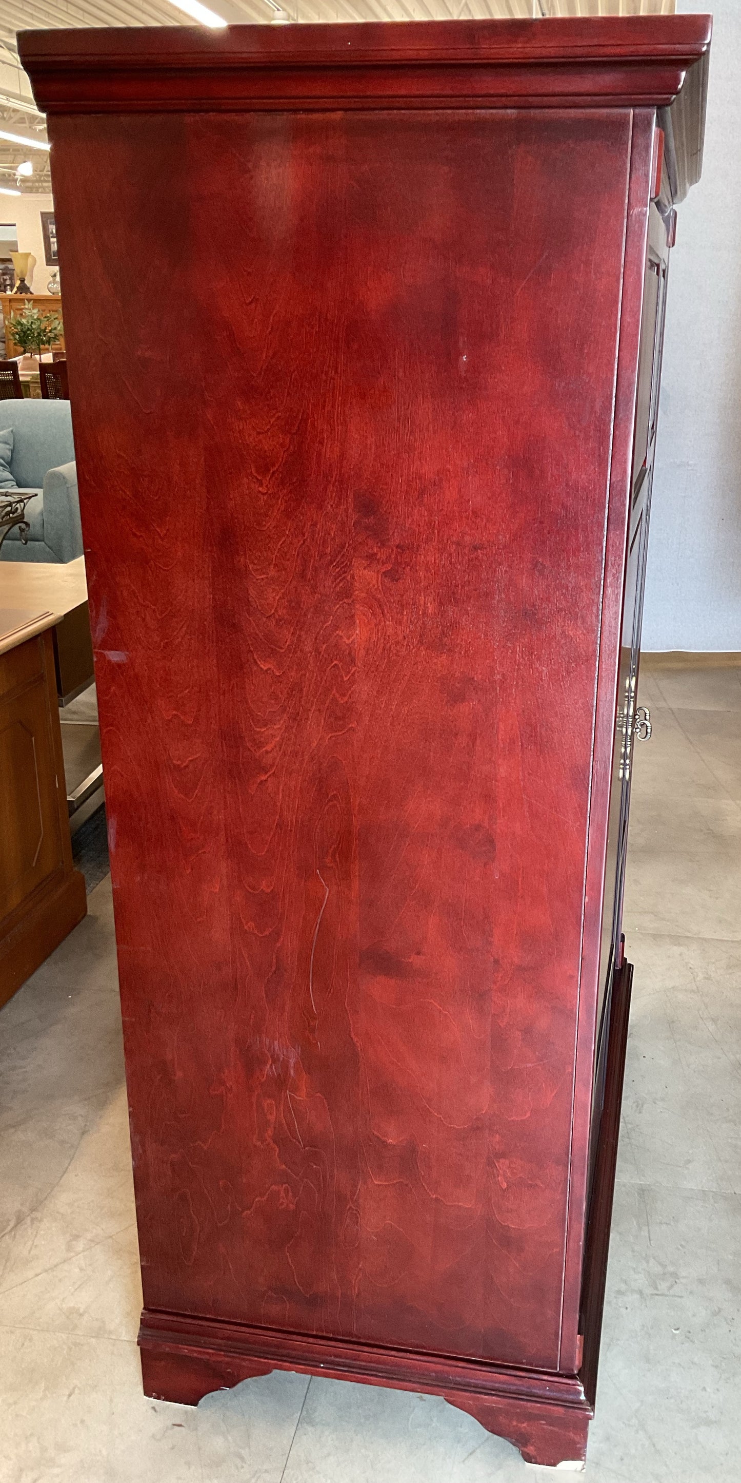 Mahogany TV Cabinet