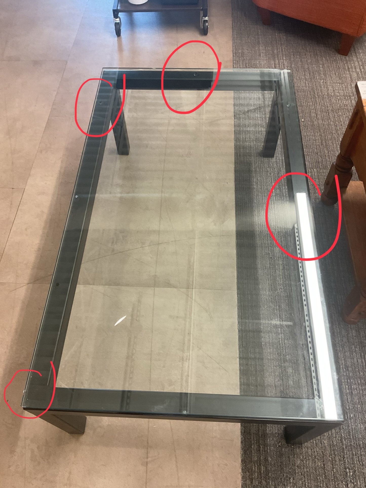 Glass Coffee Table X