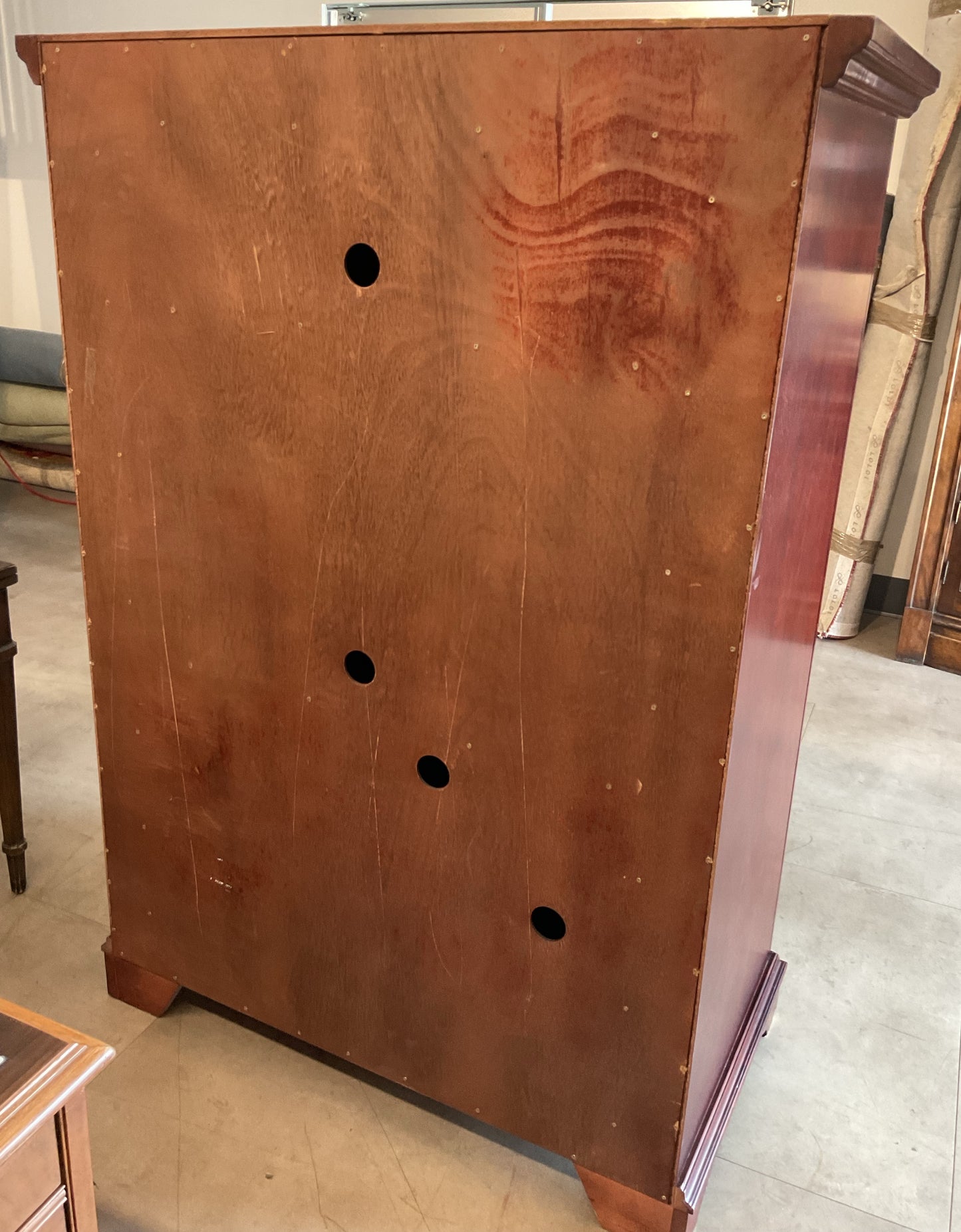 Mahogany TV Cabinet