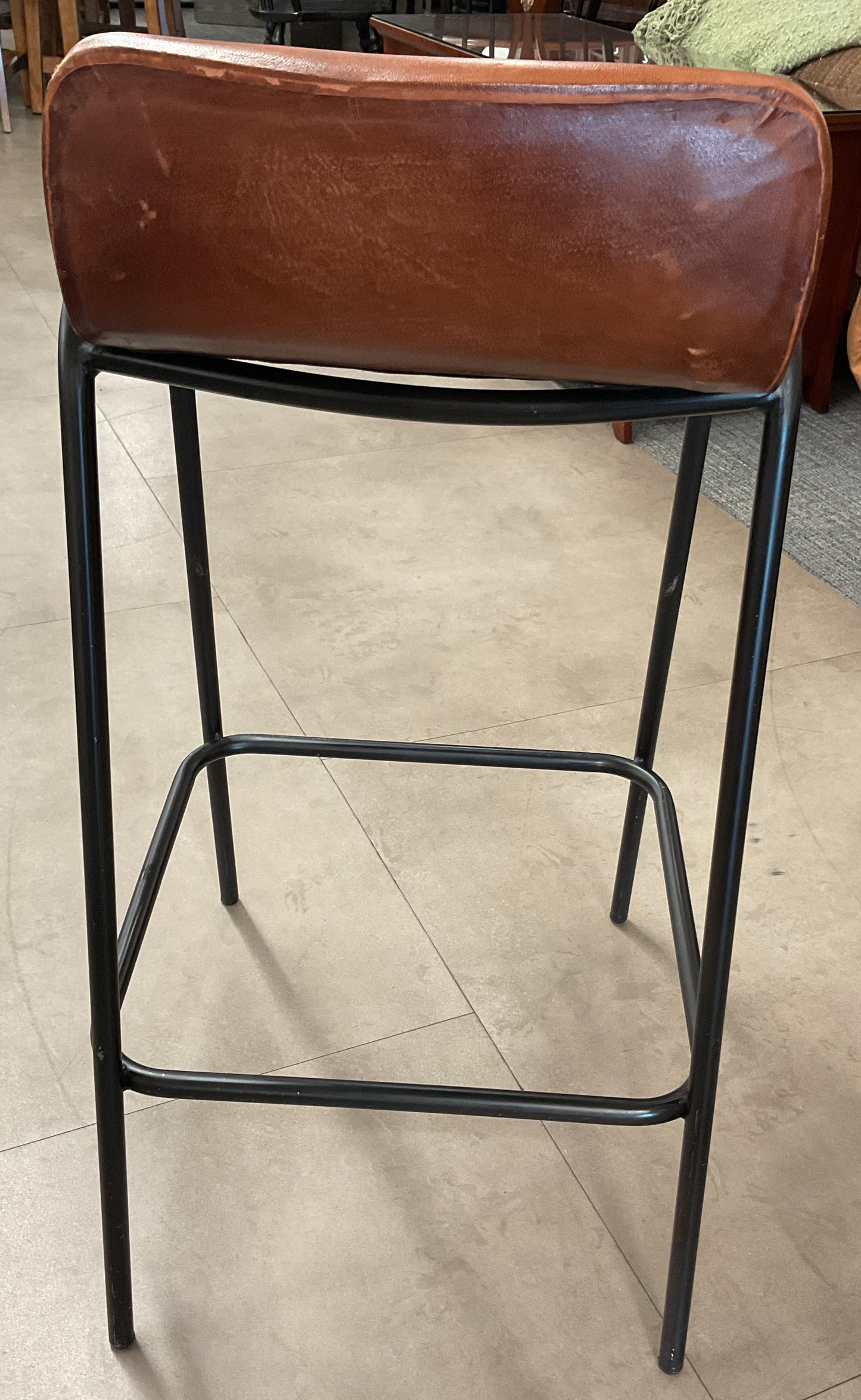 Leather Counter Stool