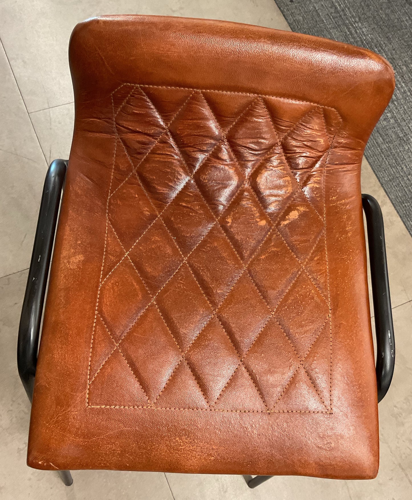 Leather Counter Stool
