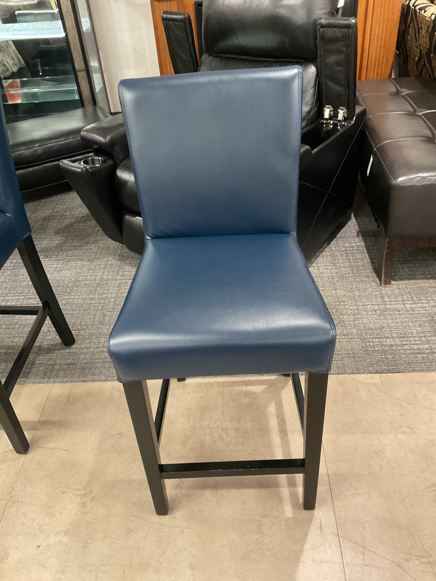 C&B Navy Stool
