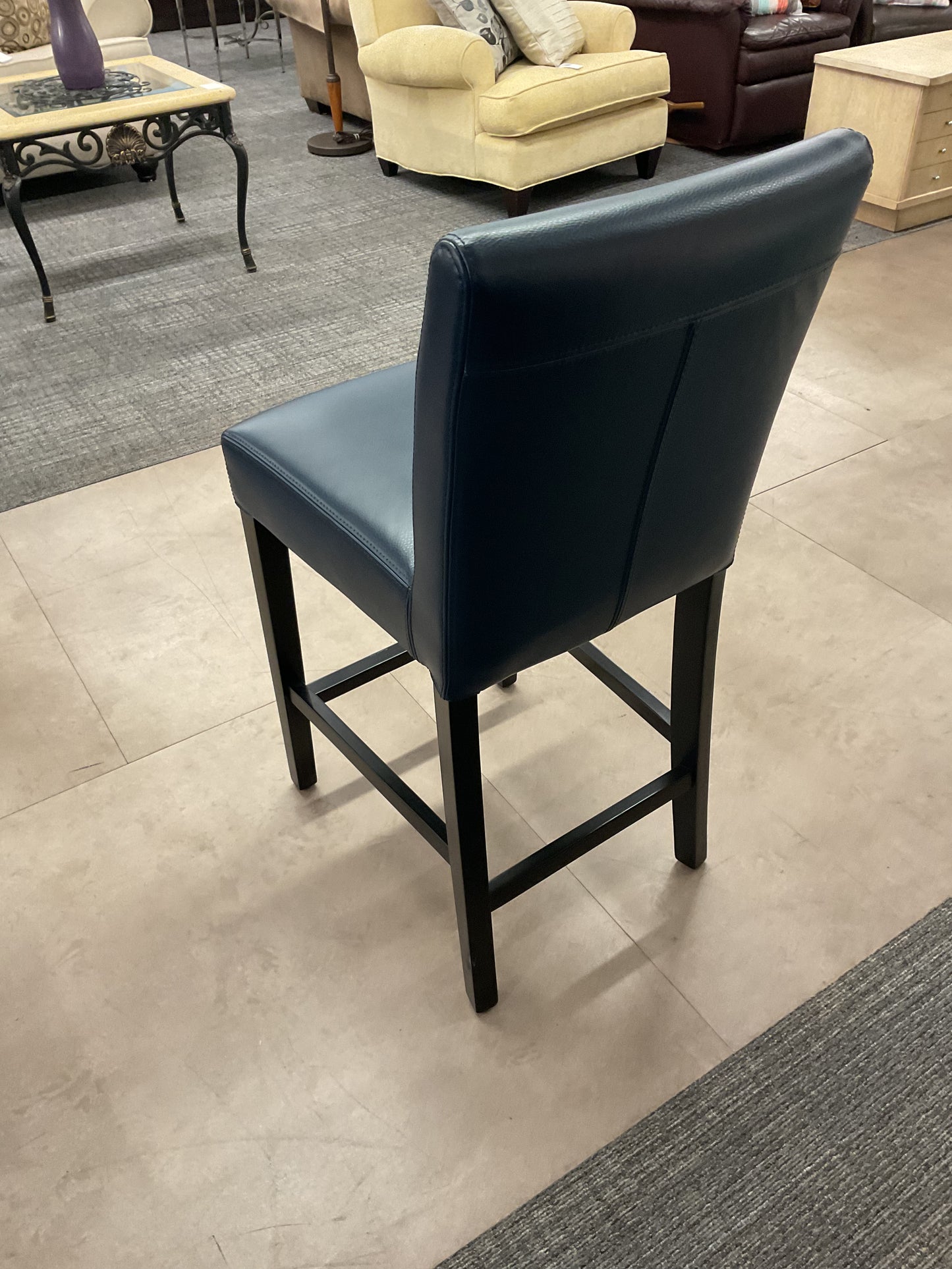C&B Navy Stool