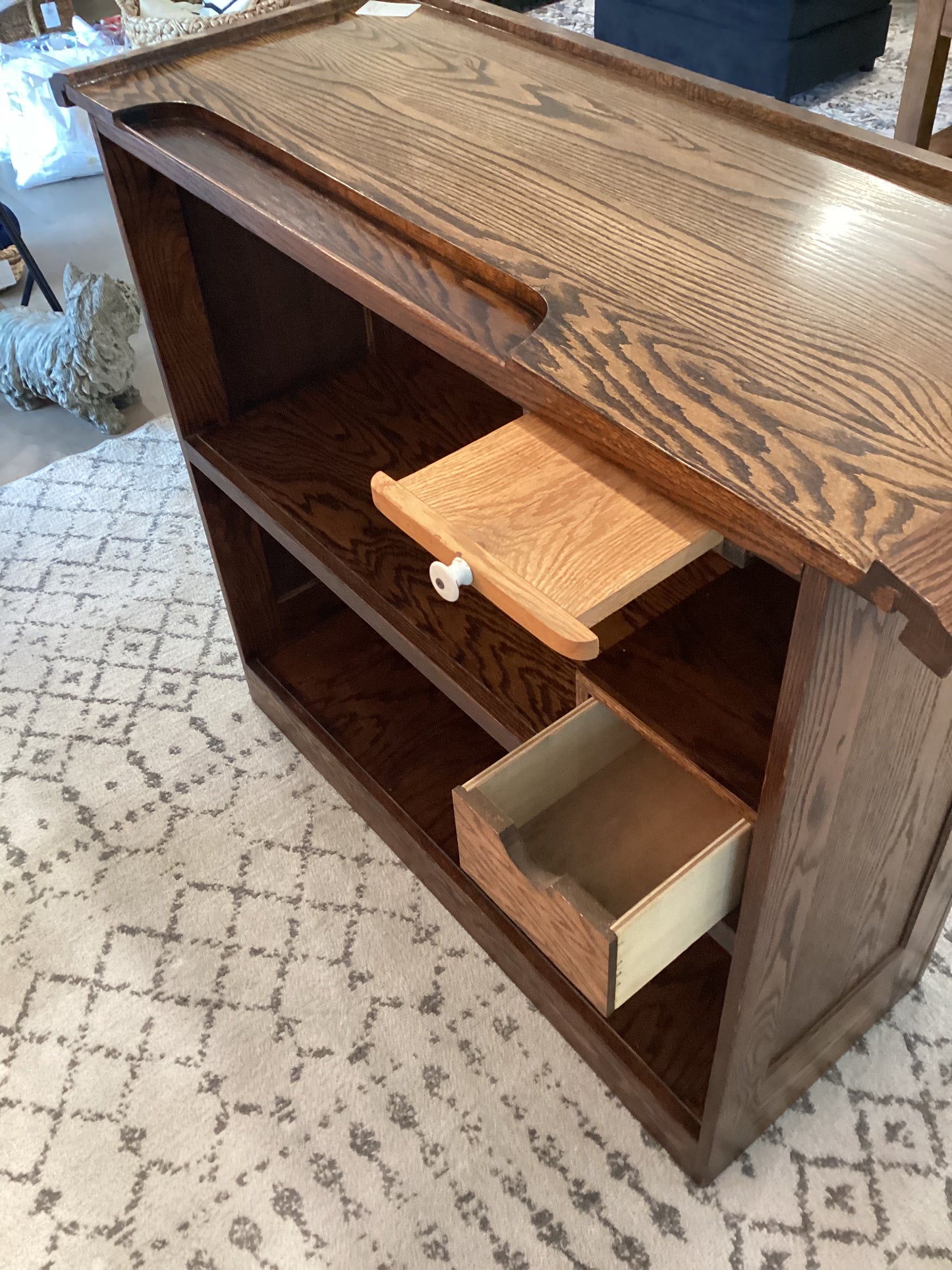 Solid Oak Pub Table
