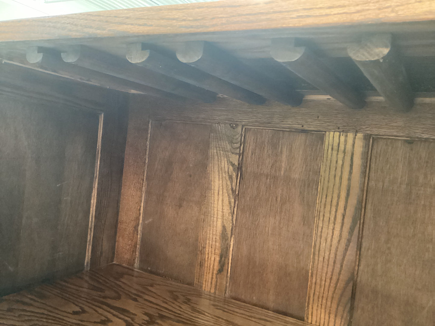 Solid Oak Pub Table
