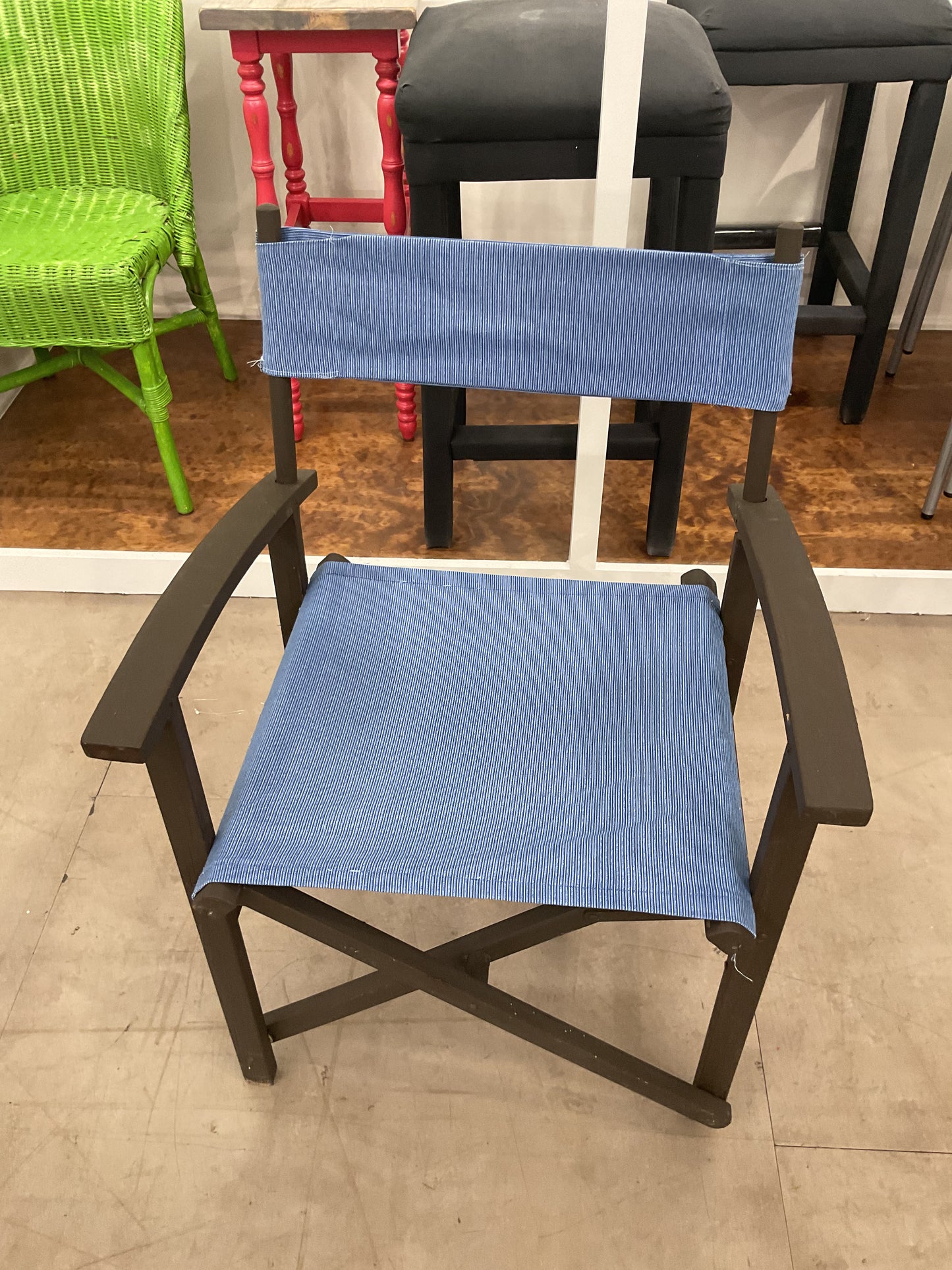 Denim Patio Chair