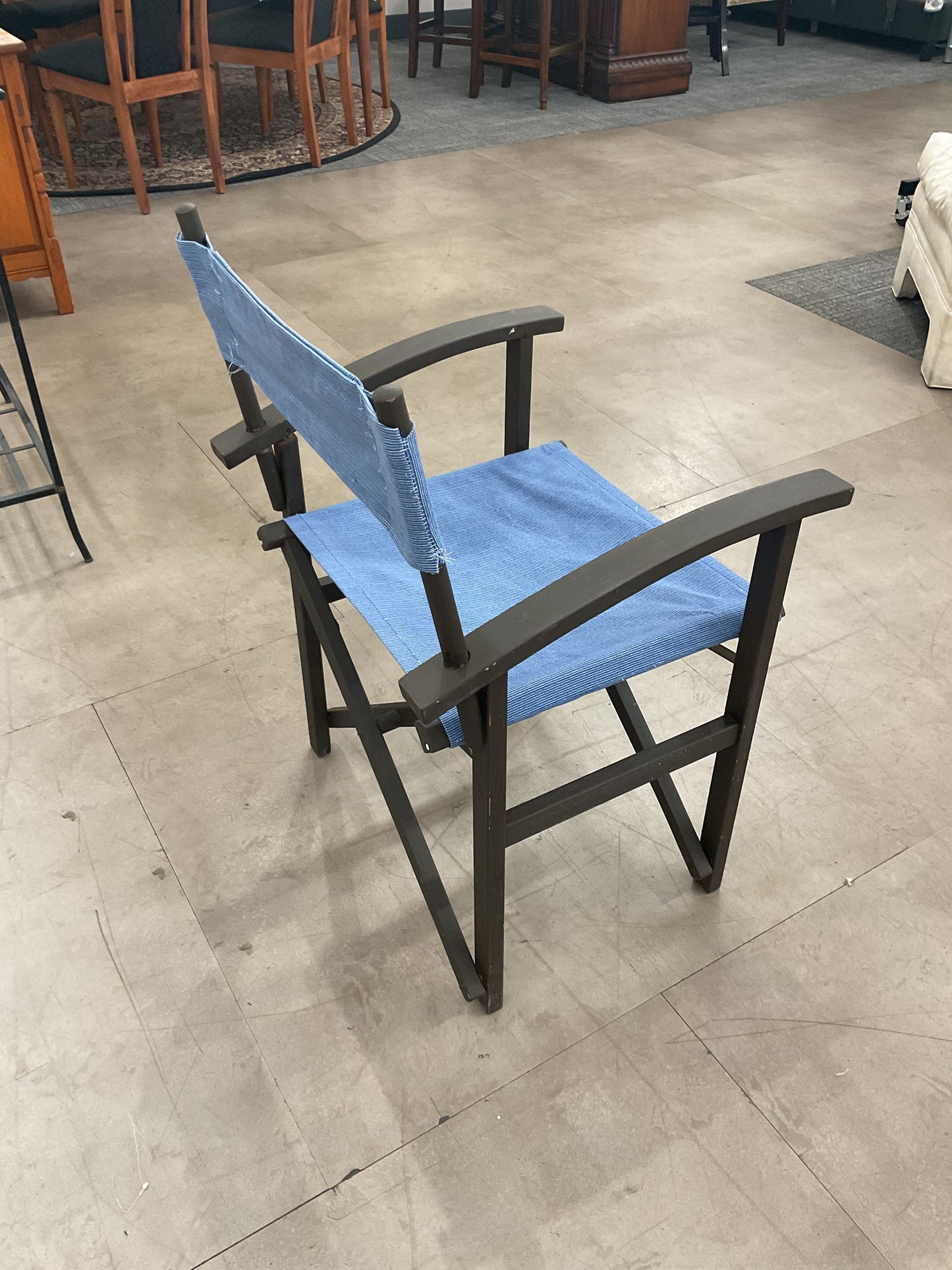 Denim Patio Chair