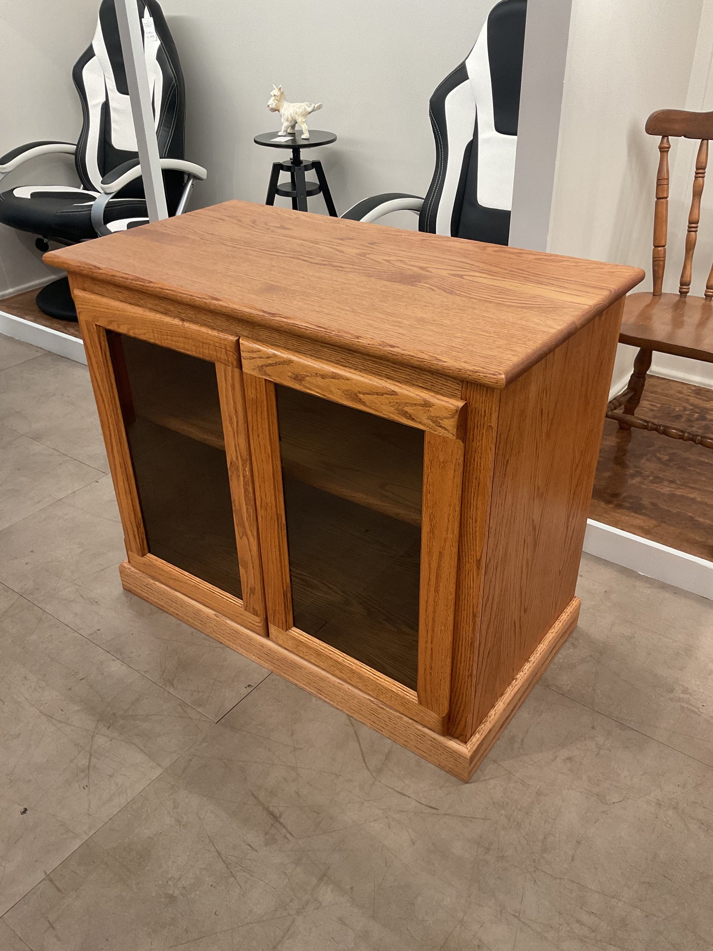Solid Oak Console