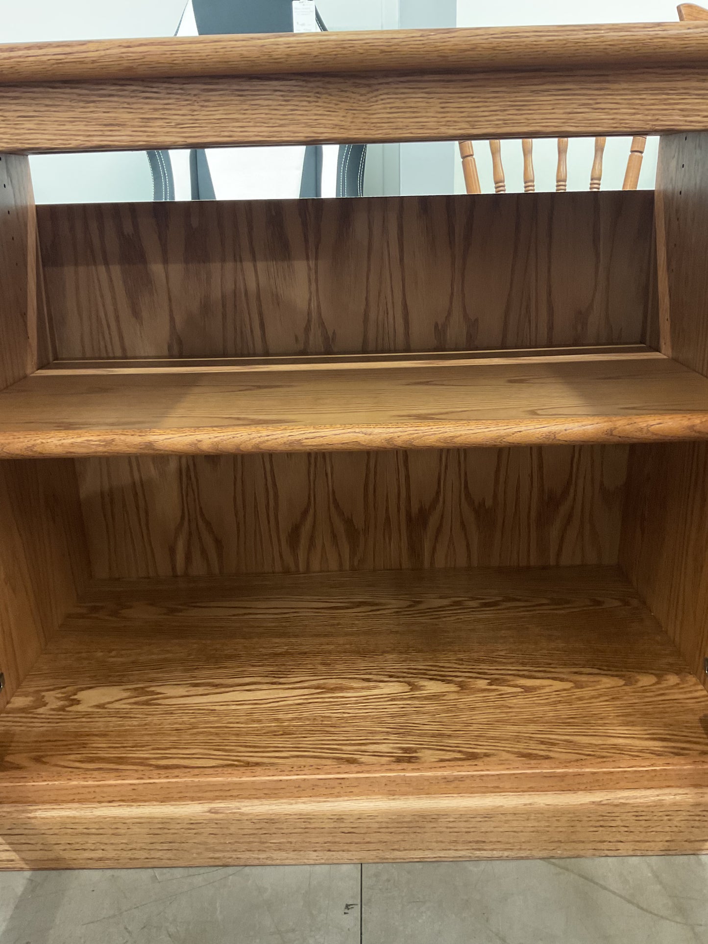 Solid Oak Console