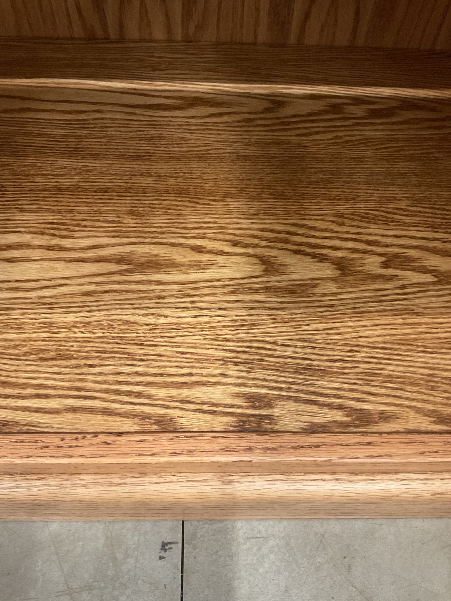 Solid Oak Console