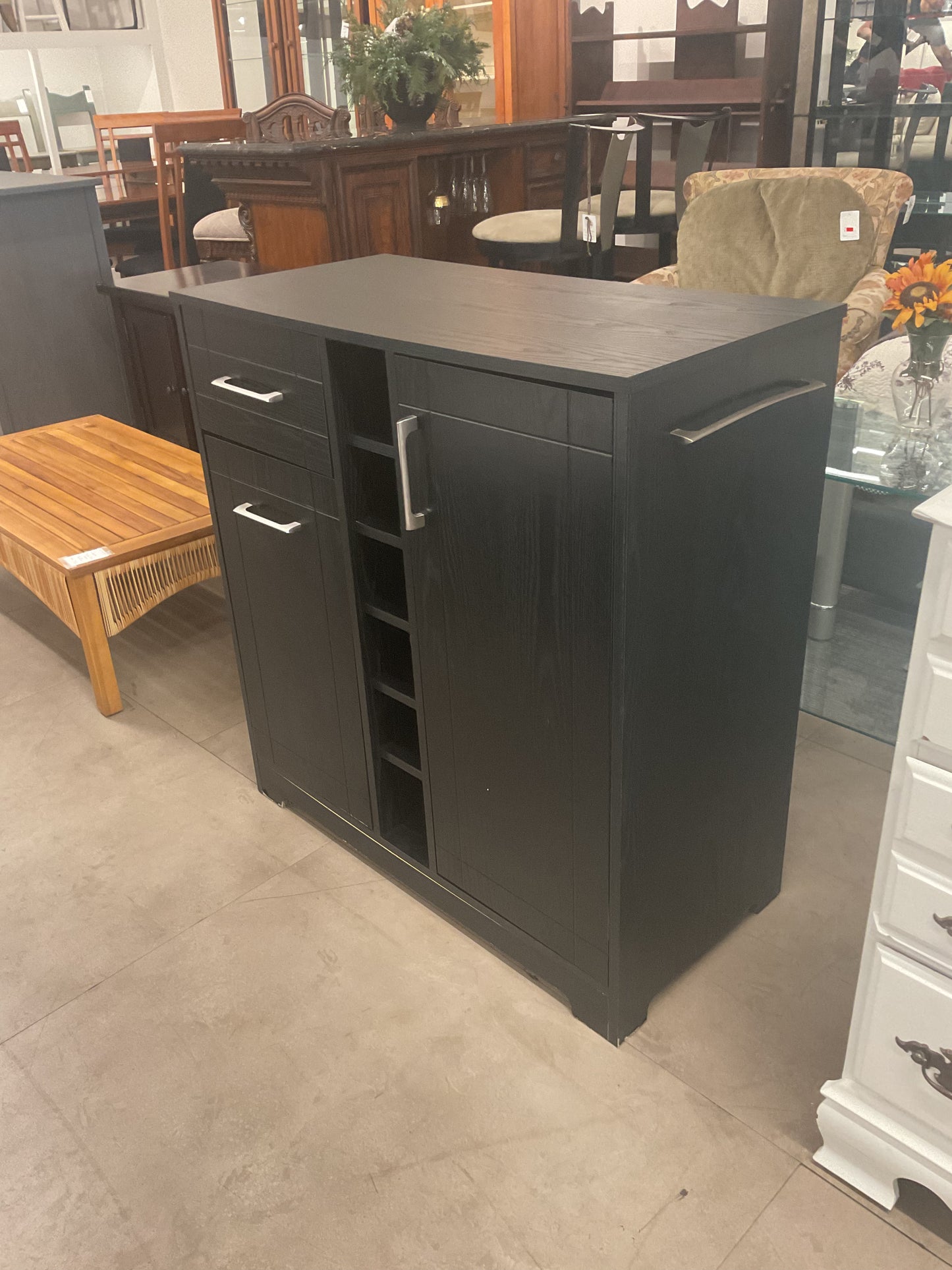 Black Bar Cabinet