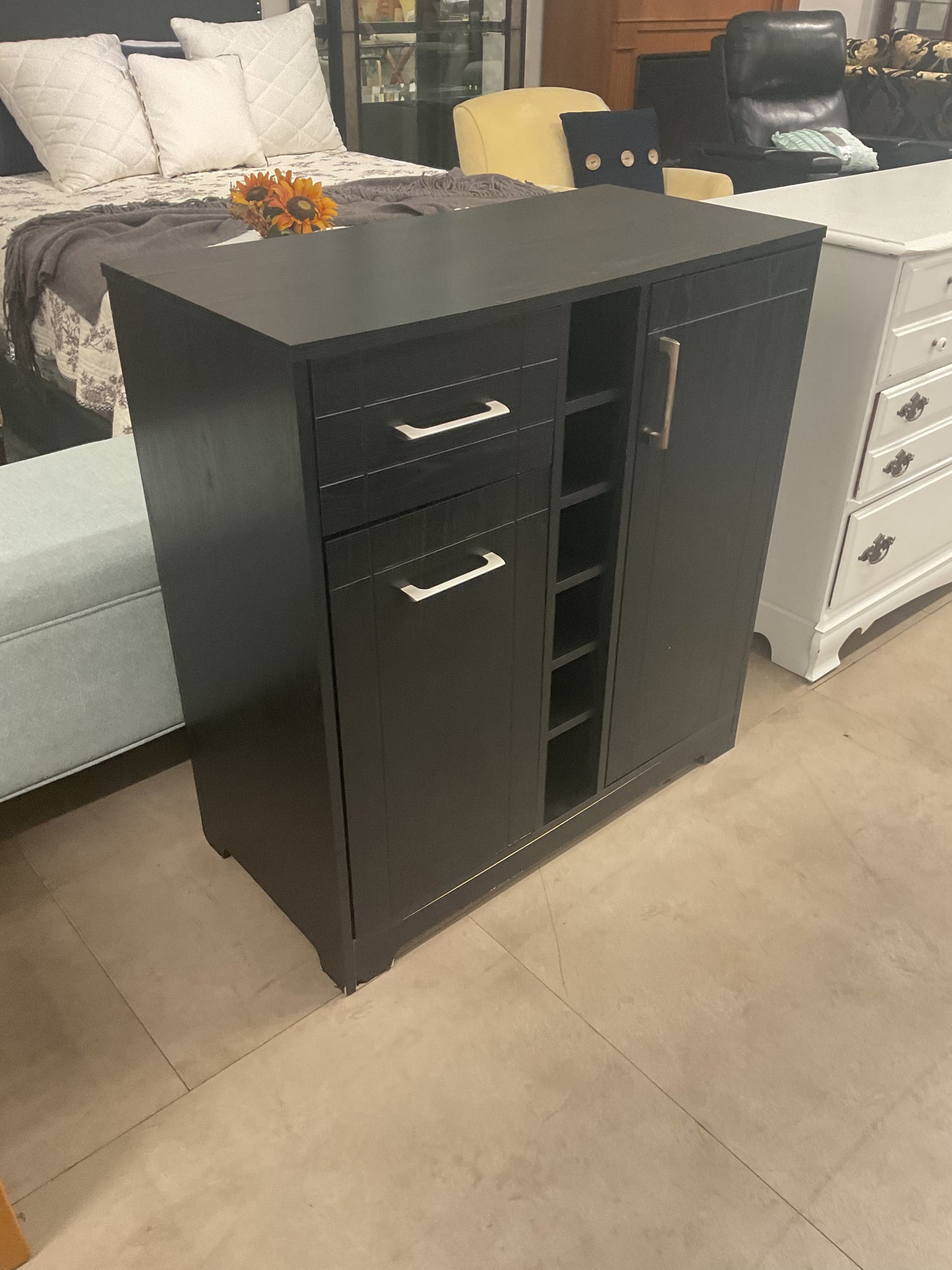 Black Bar Cabinet