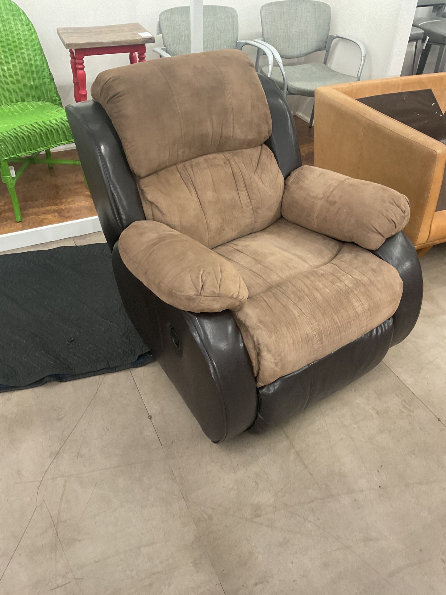 Ashley Suede Recliner