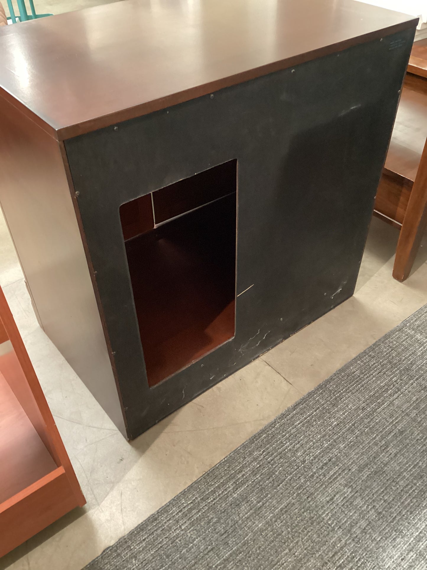 C Wood Cabinet