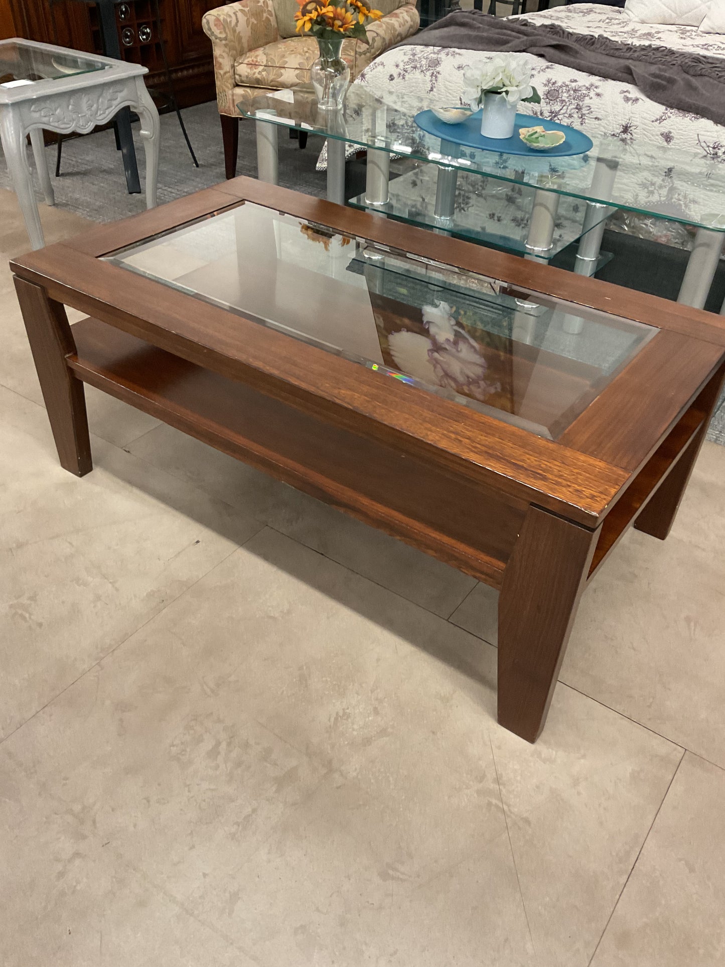Robust Glass Coffee Table