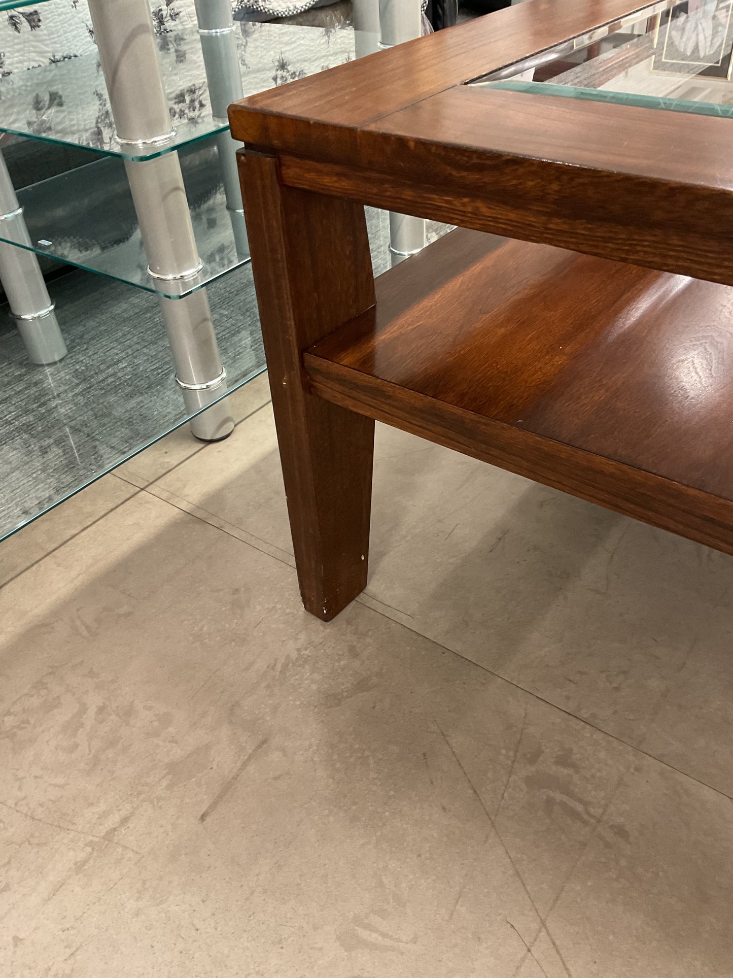 Robust Glass Coffee Table