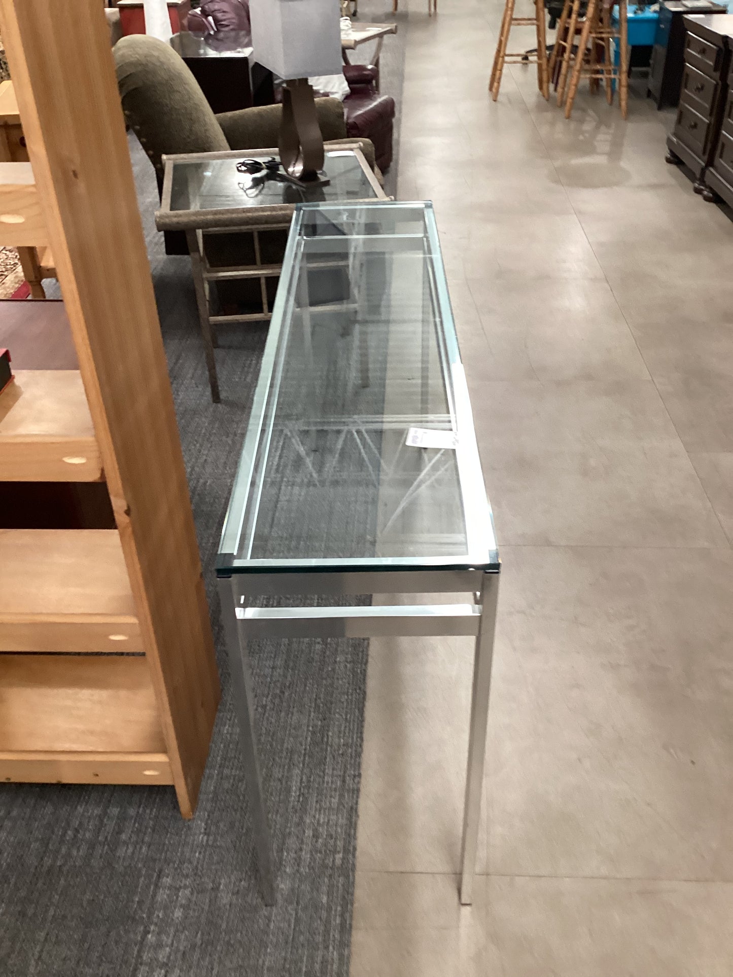 Glass Sofa Table