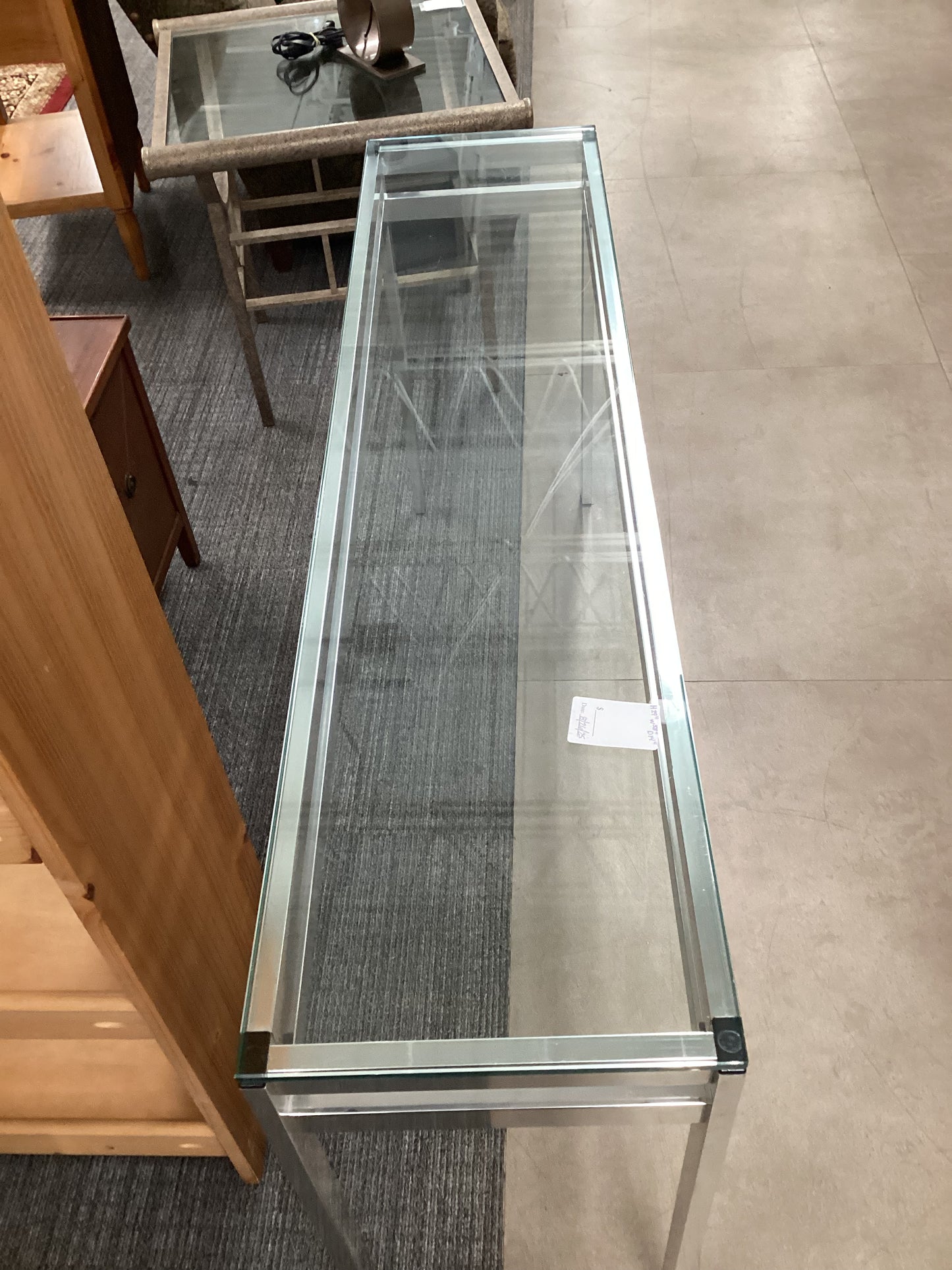 Glass Sofa Table