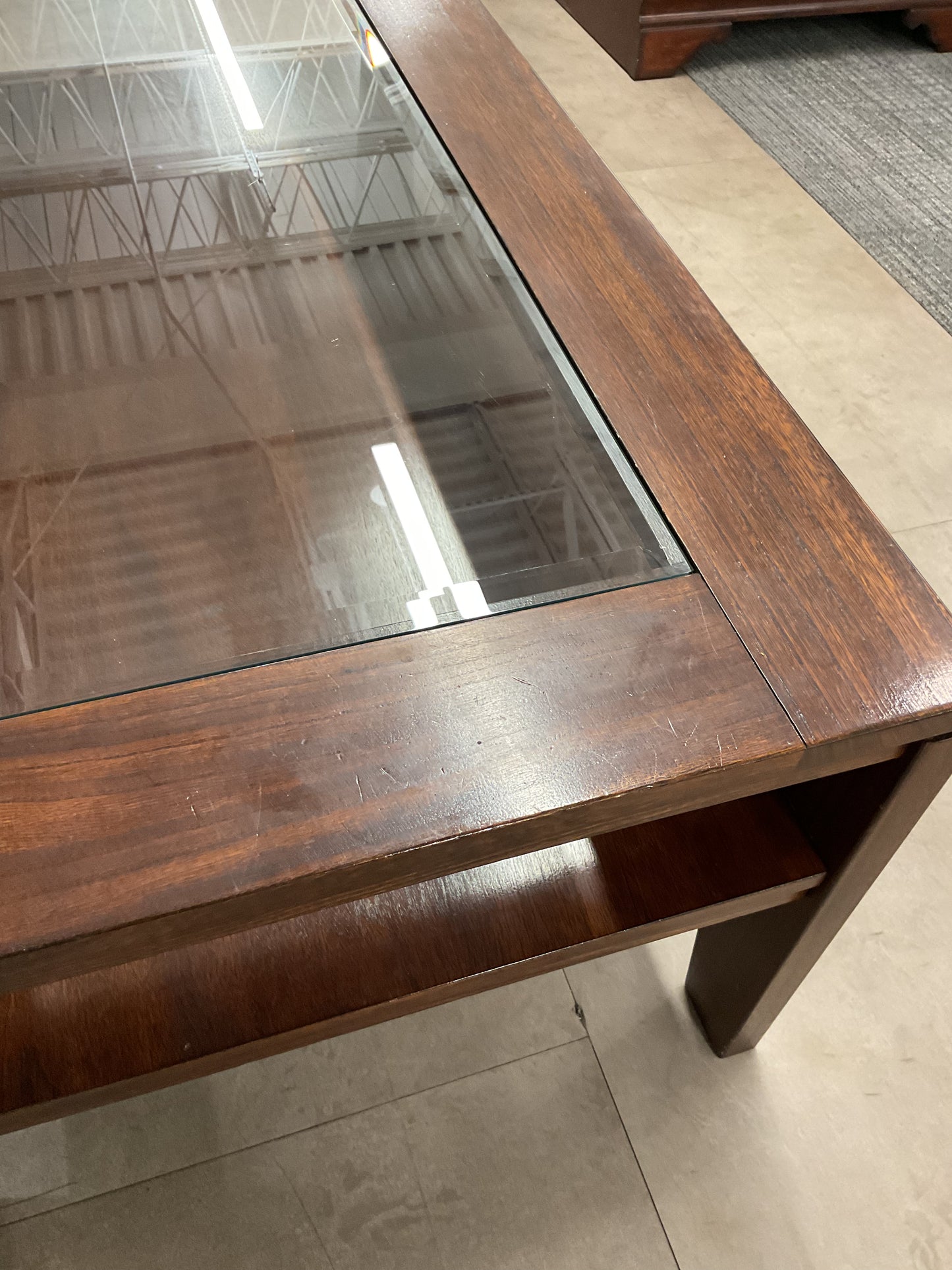 Robust Glass Coffee Table