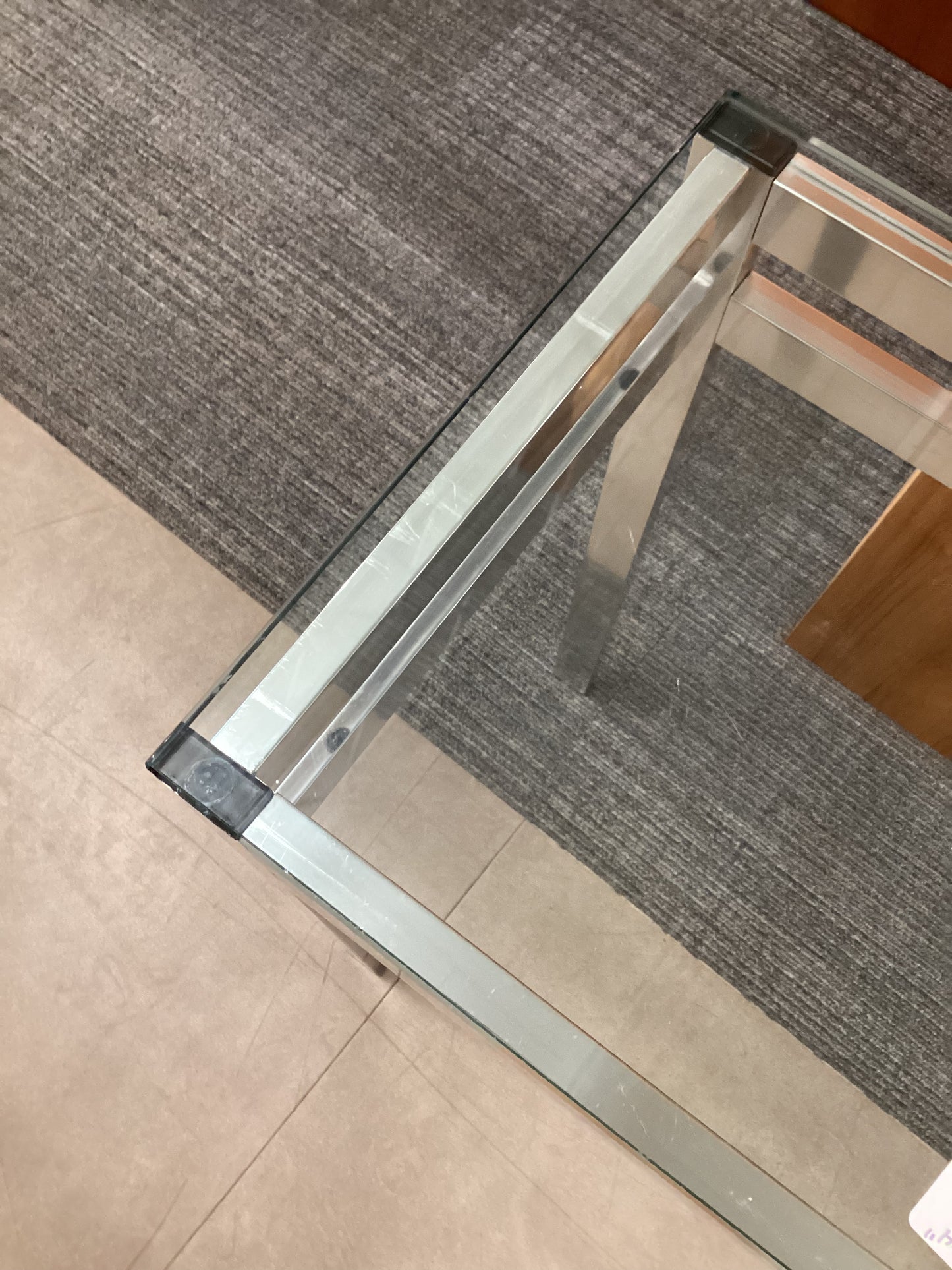 Glass Sofa Table