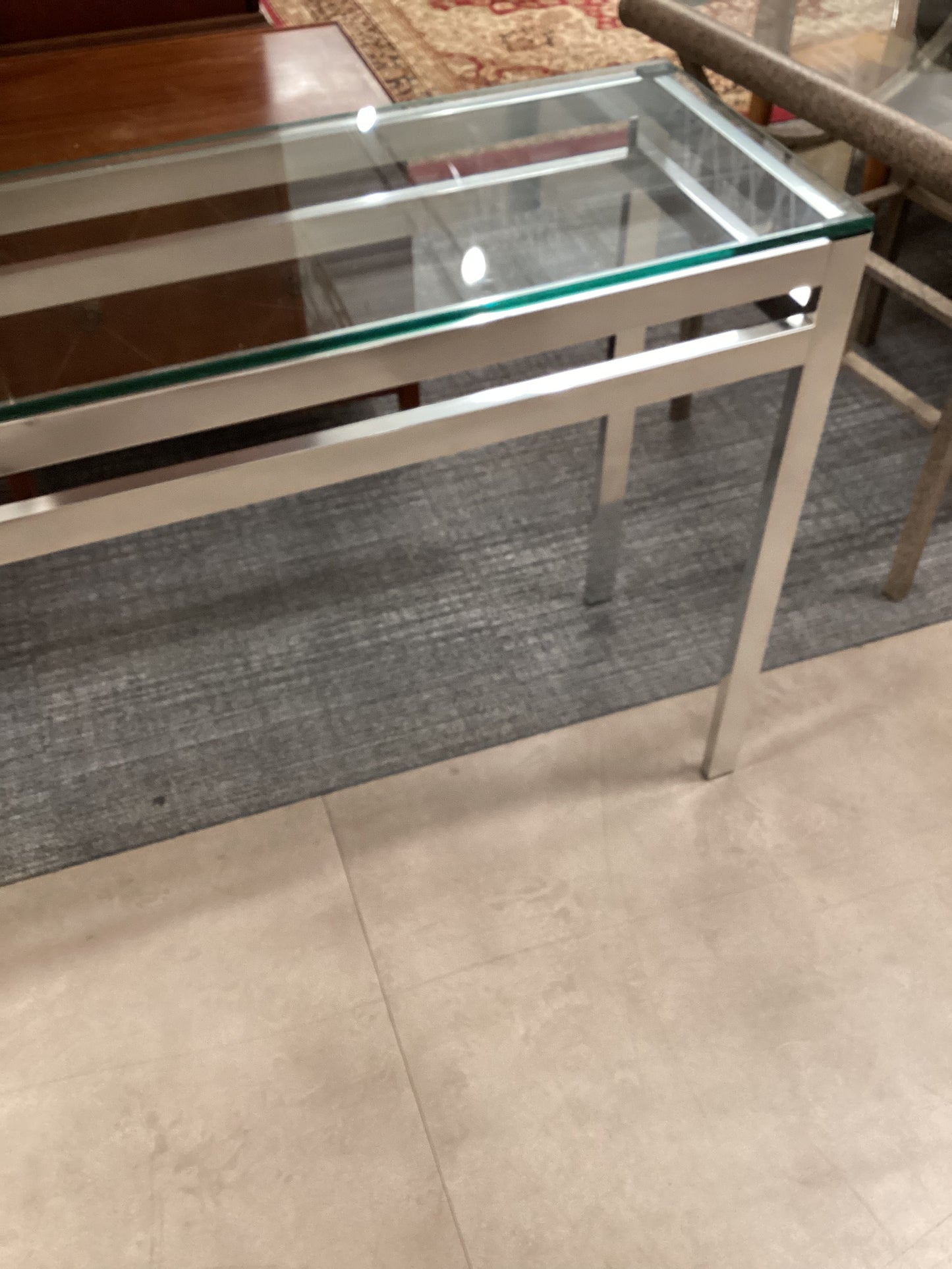 Glass Sofa Table