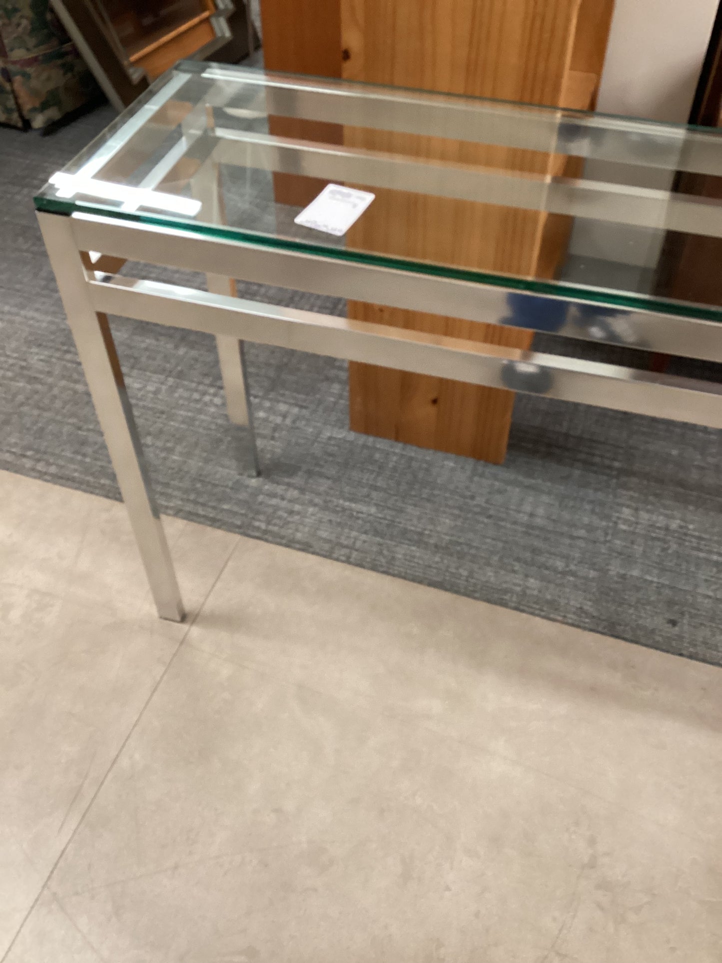 Glass Sofa Table