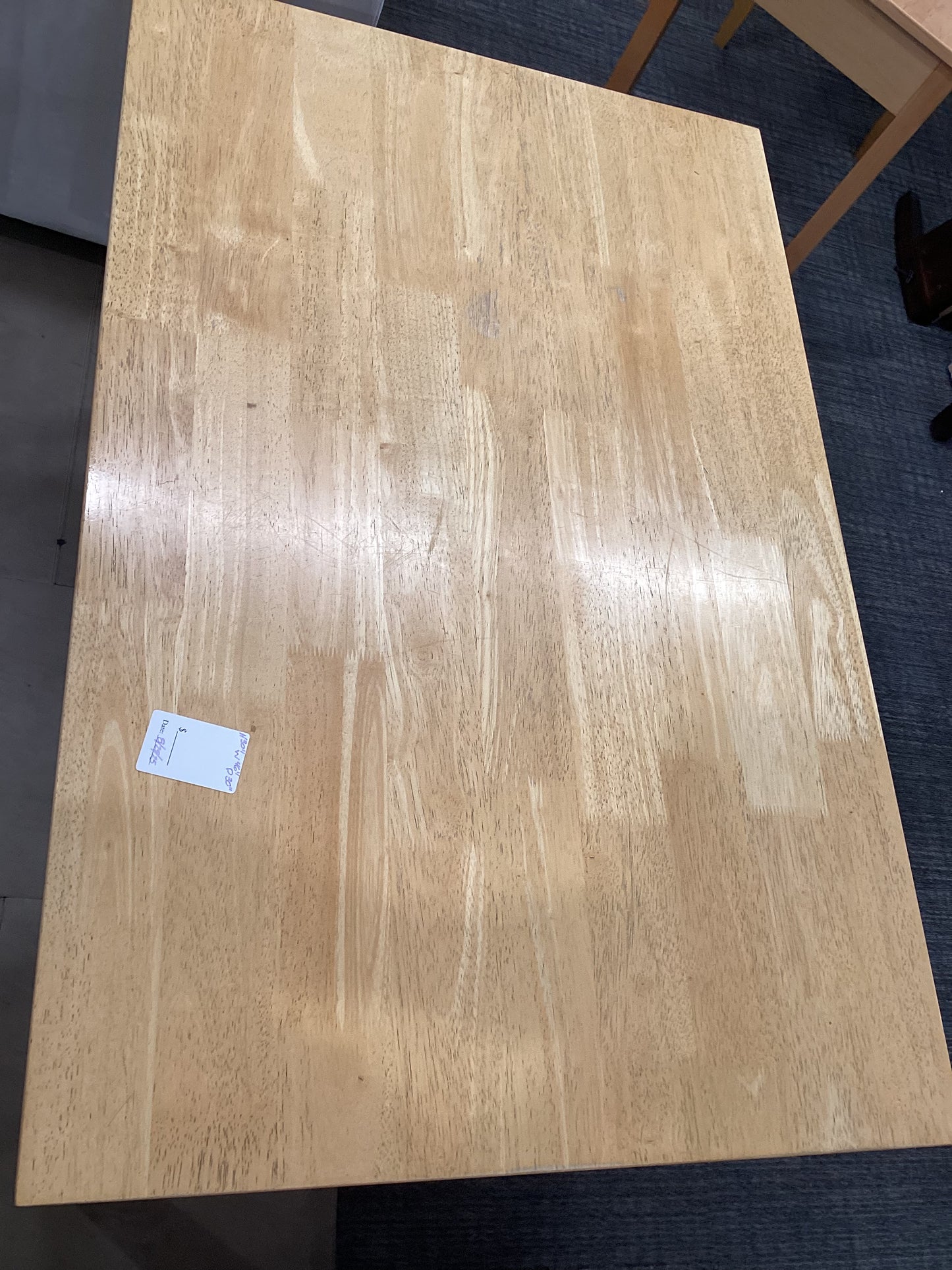 Blonde Dining Table