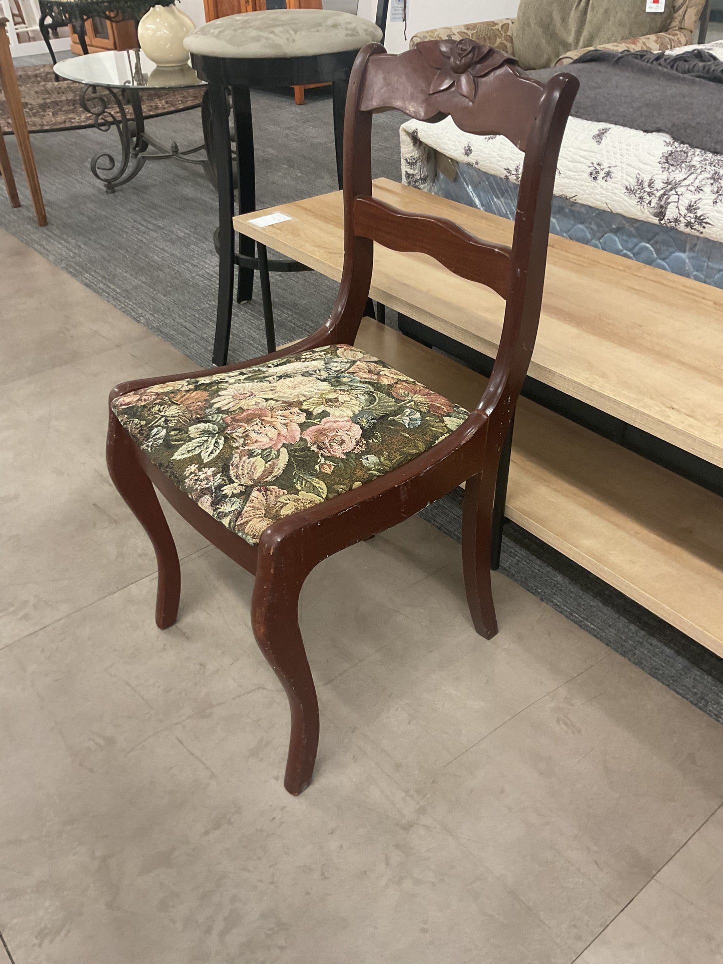 Rose Back Accent Chair
