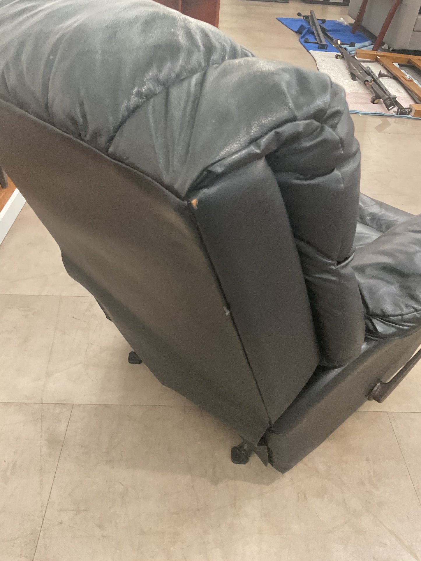 Deep Black Recliner