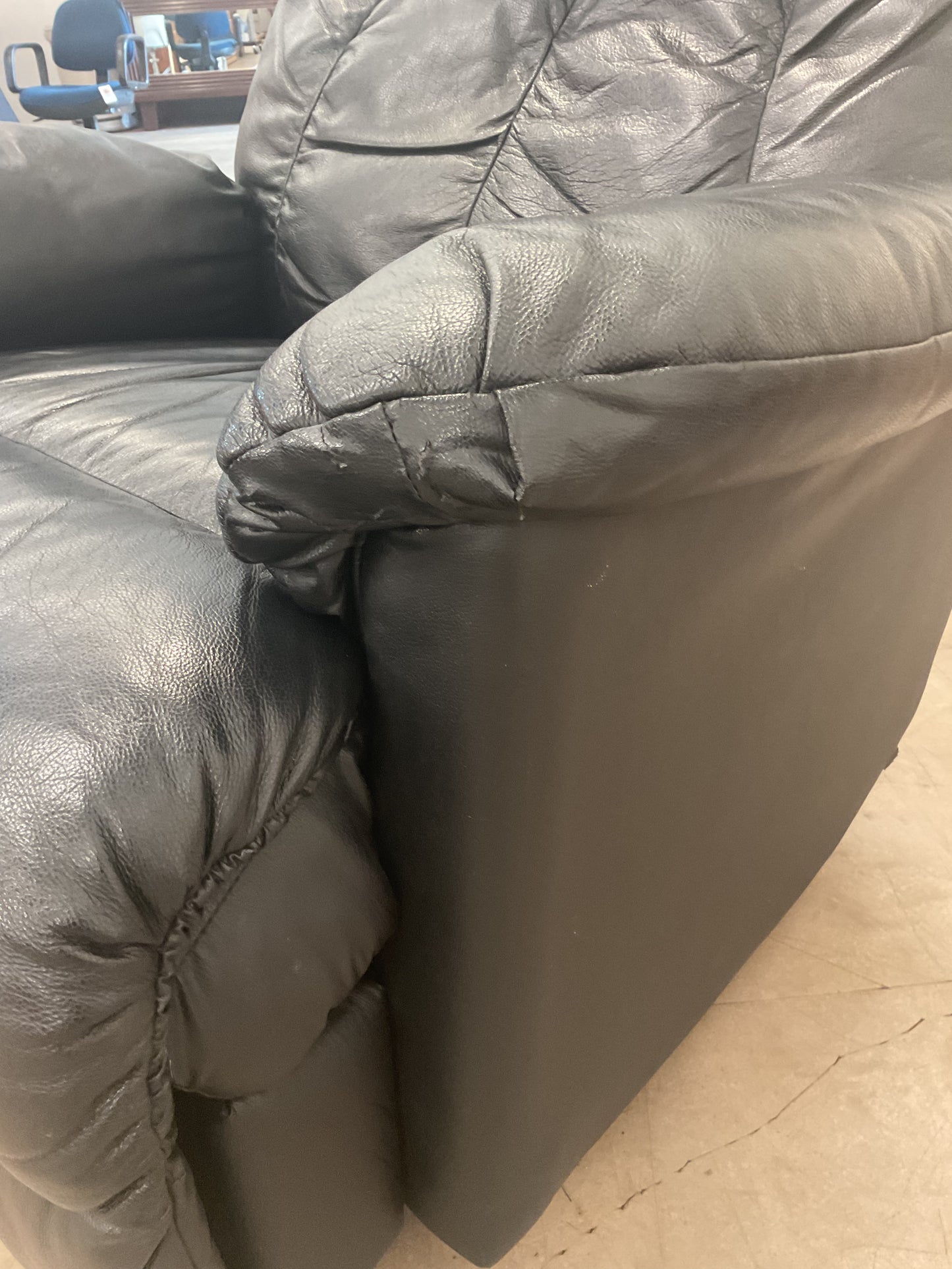Deep Black Recliner