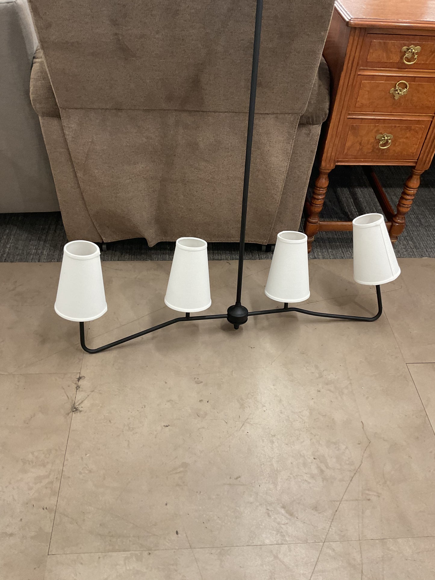 Four Arm Modern Chandelier