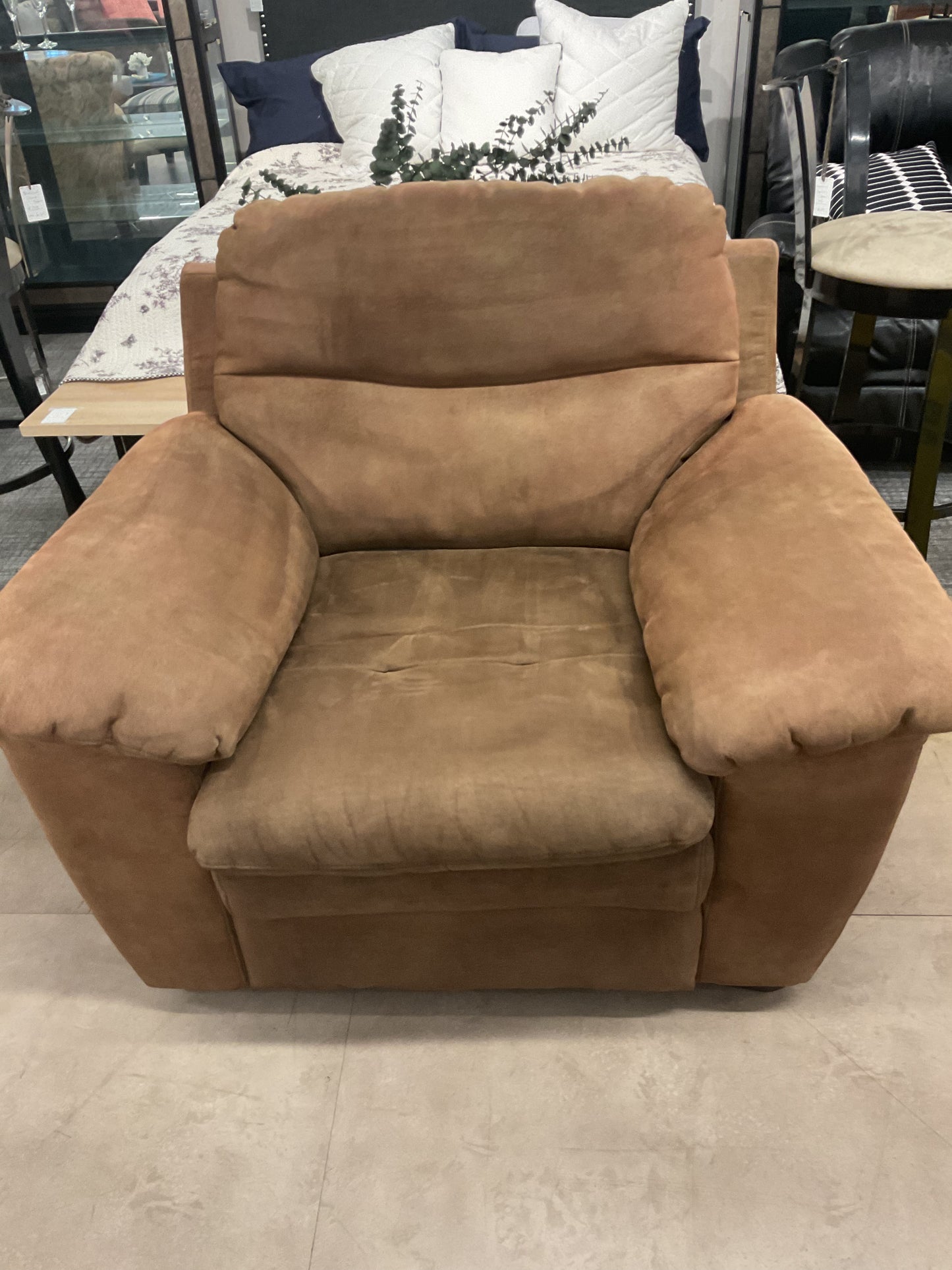 Micro Suede Dad Chair