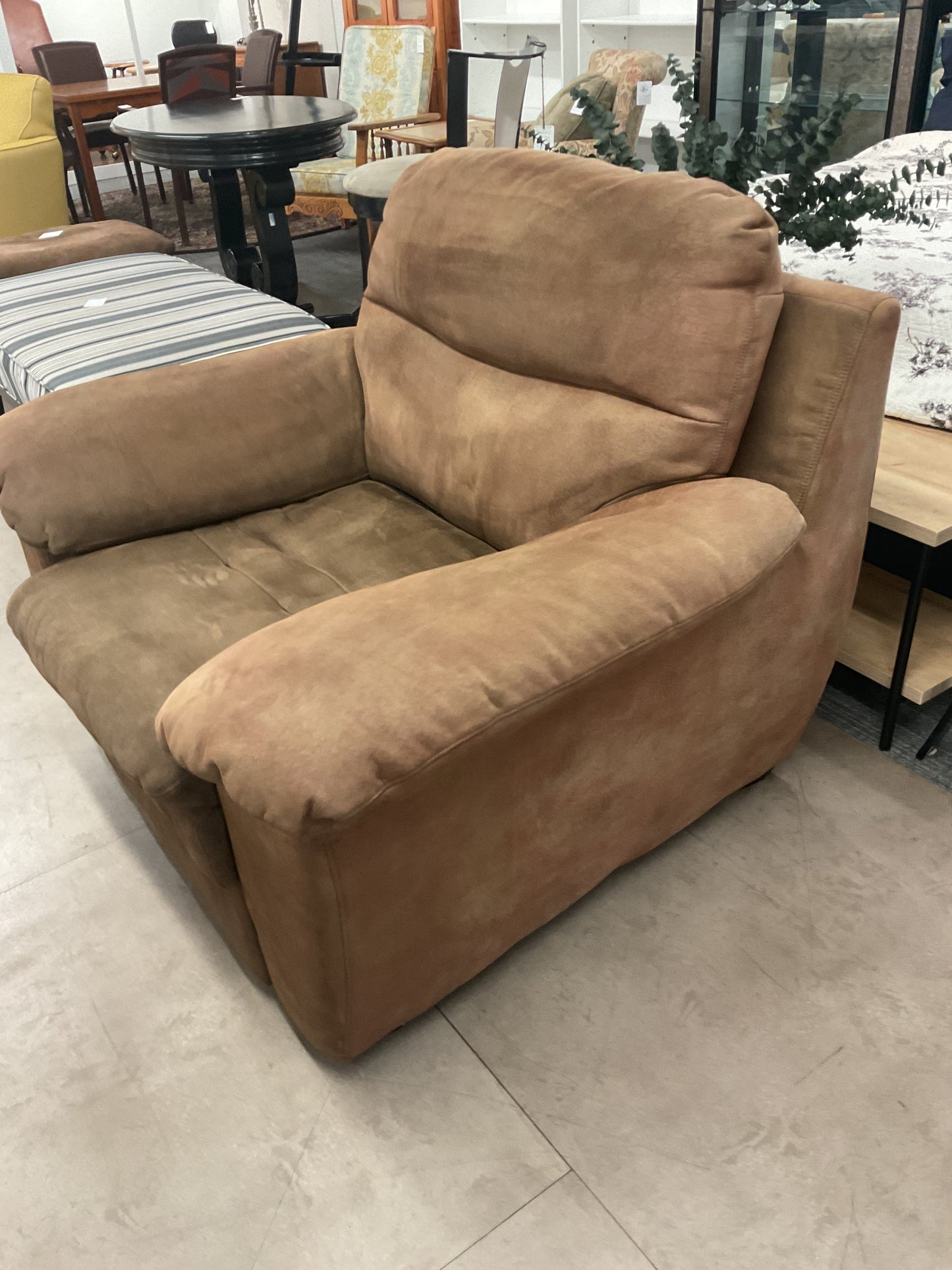 Micro Suede Dad Chair