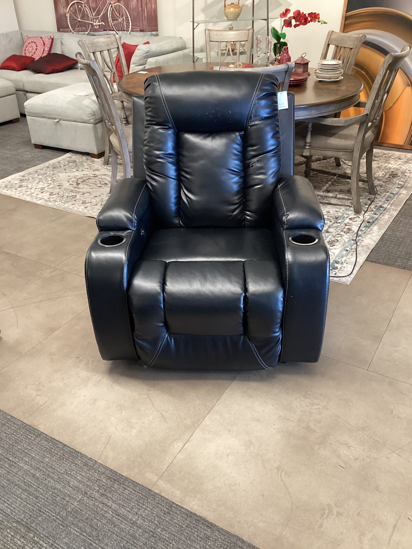 Black Electric Recliner