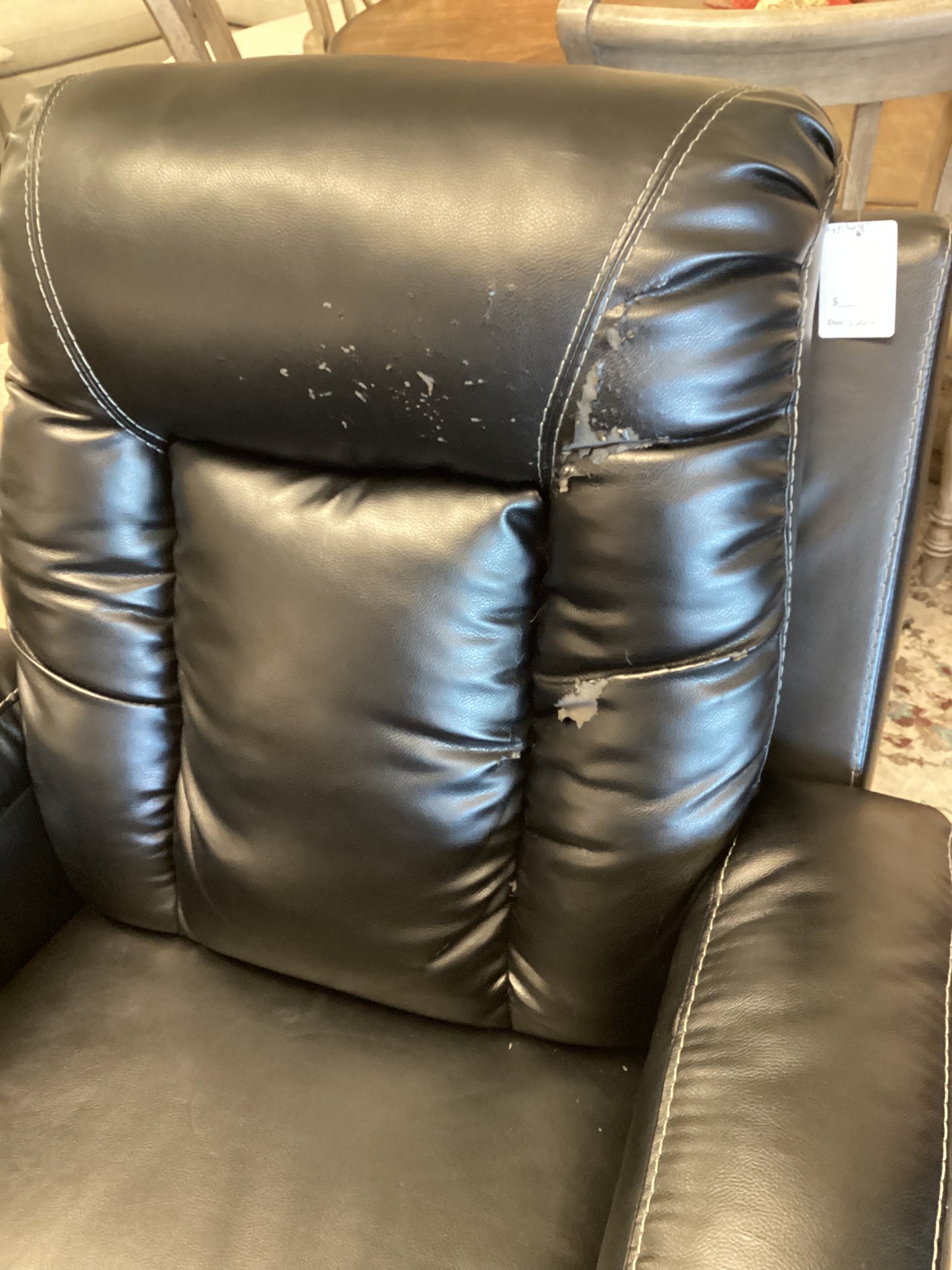 Black Electric Recliner