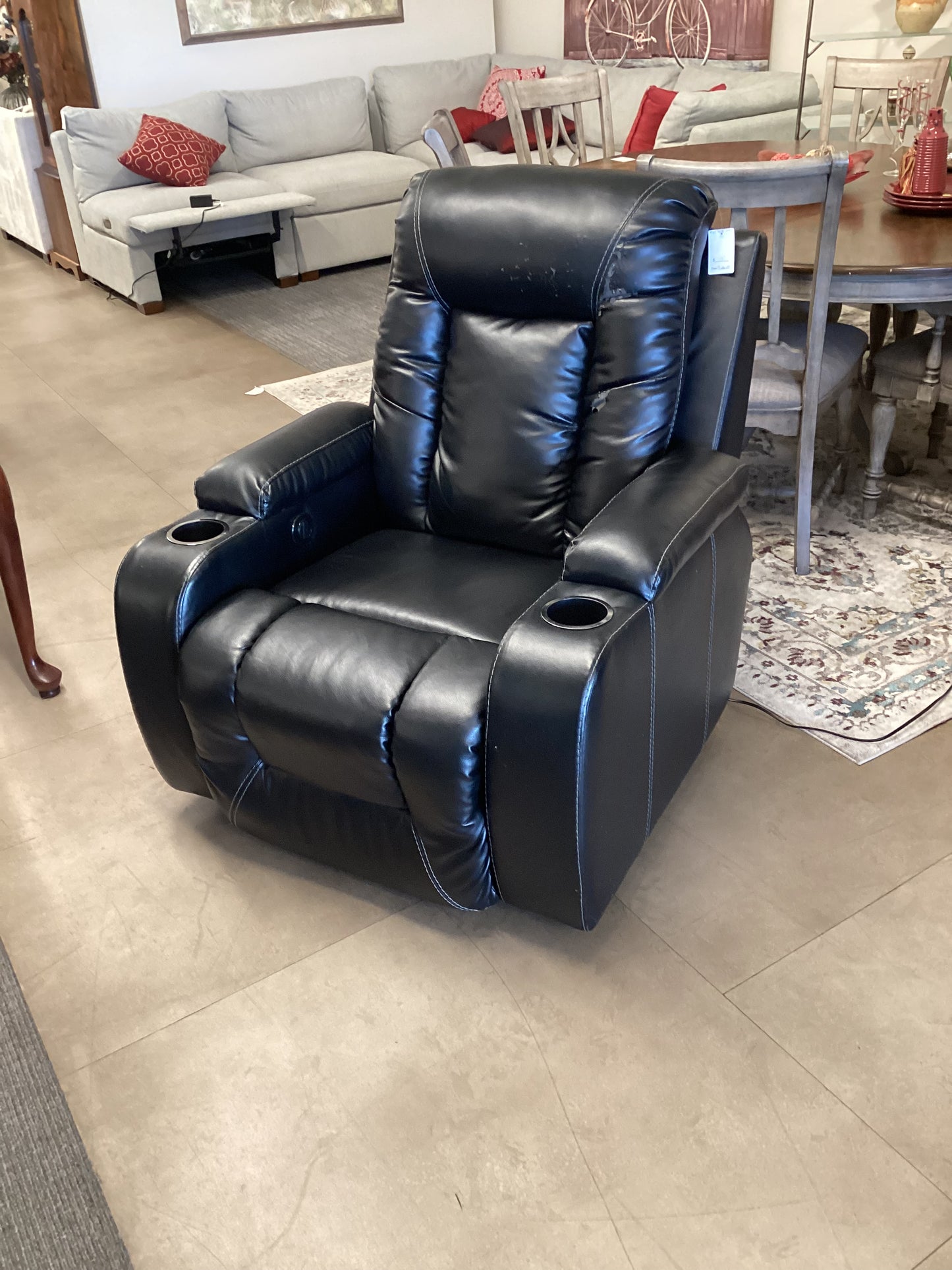 Black Electric Recliner
