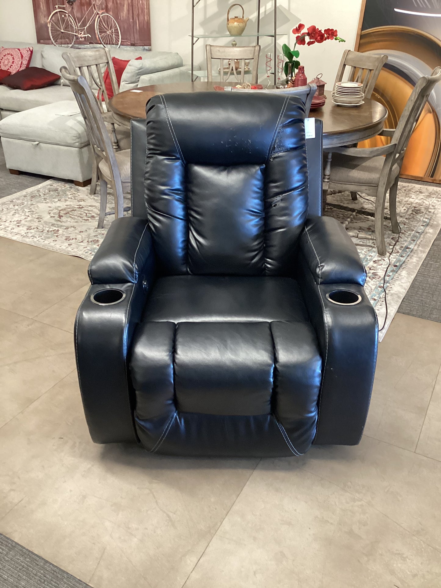 Black Electric Recliner