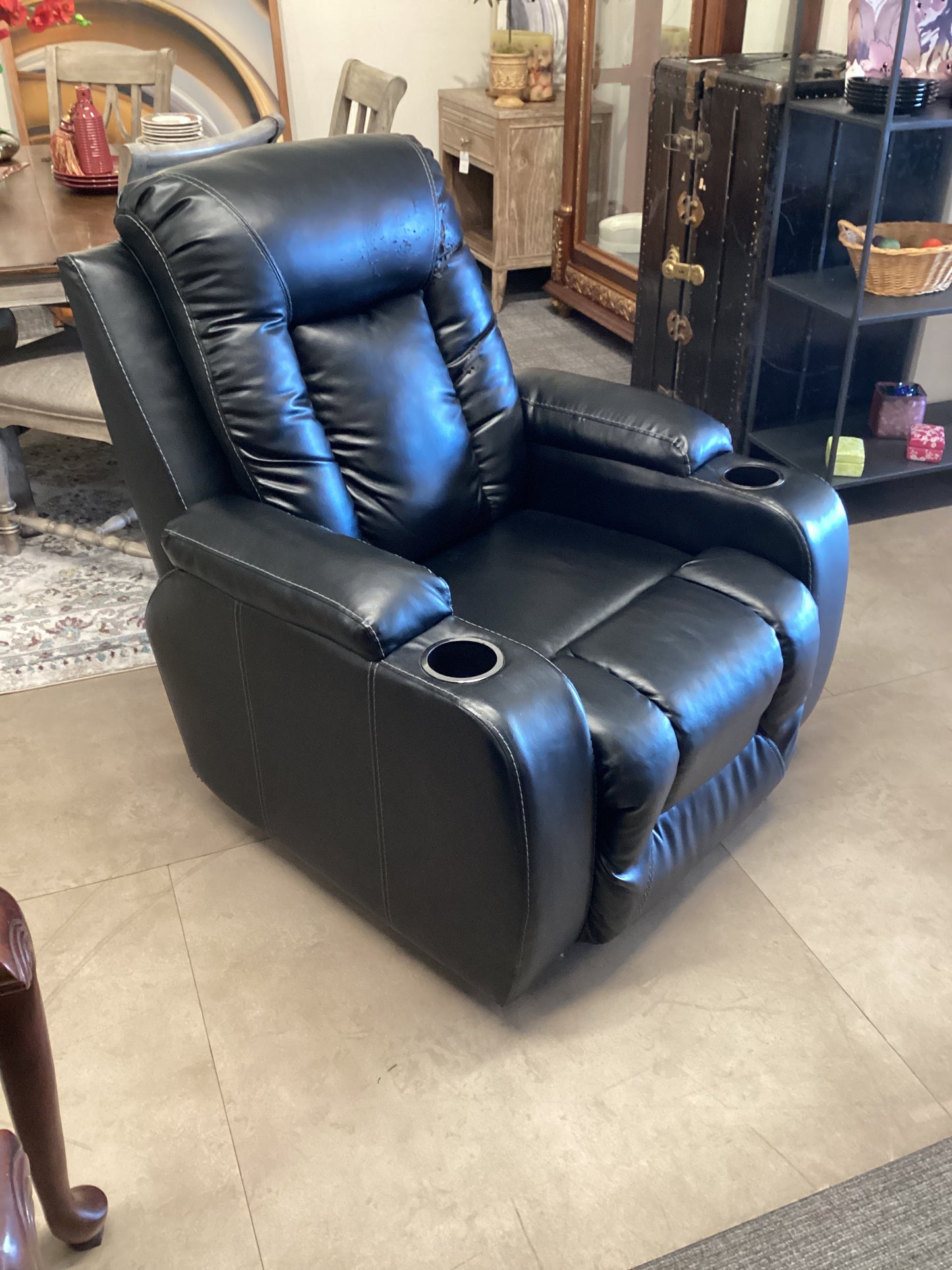 Black Electric Recliner