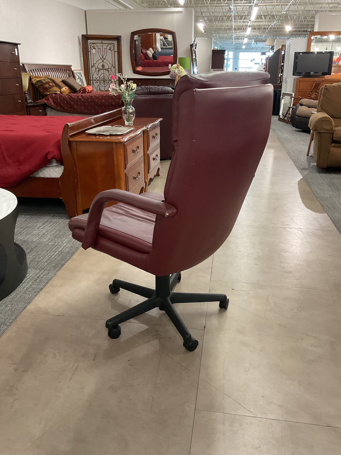 Maroon Office Chair