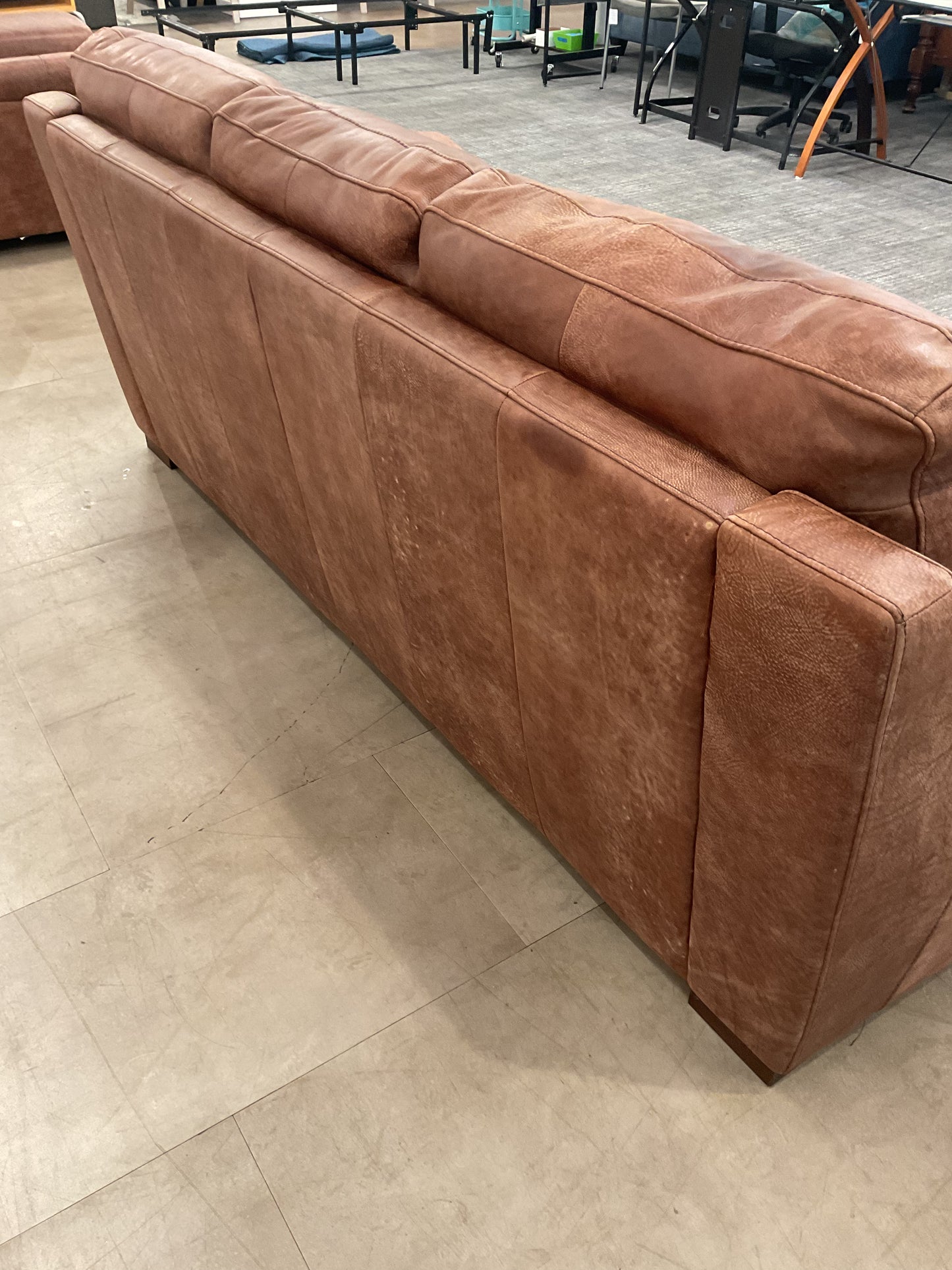 Soft Line Leather Sofa