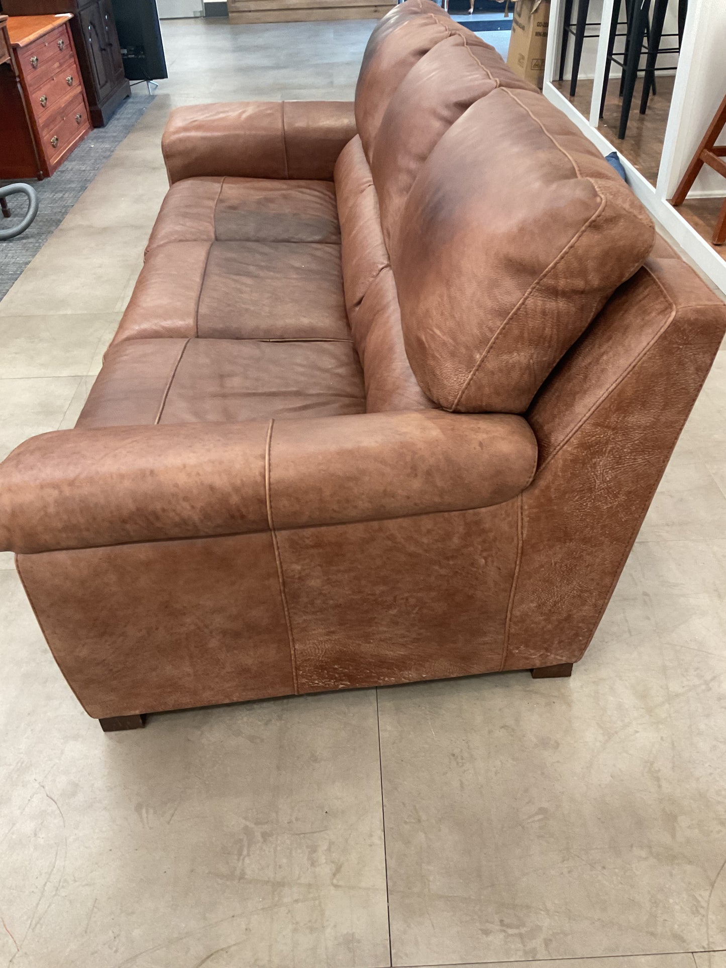 Soft Line Leather Sofa